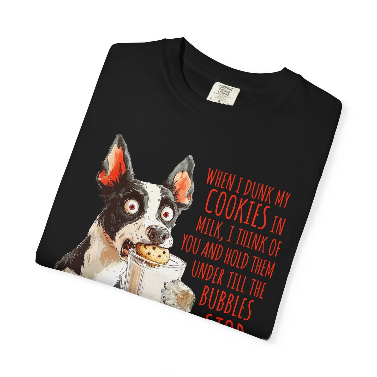 Cowdog Dipping Cookies T-Shirt - Unisex