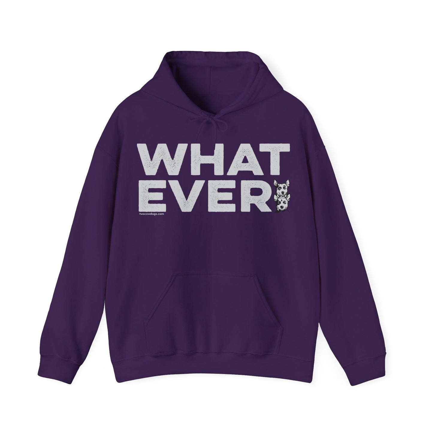 WHATEVER, Heavy-Blend Hooded Sweatshirt