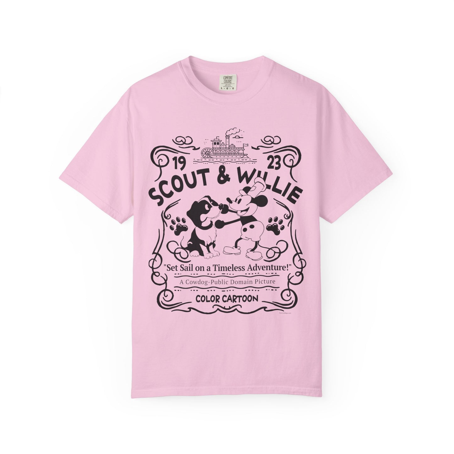 Vintage Scout and Steamboat Willie T-Shirt