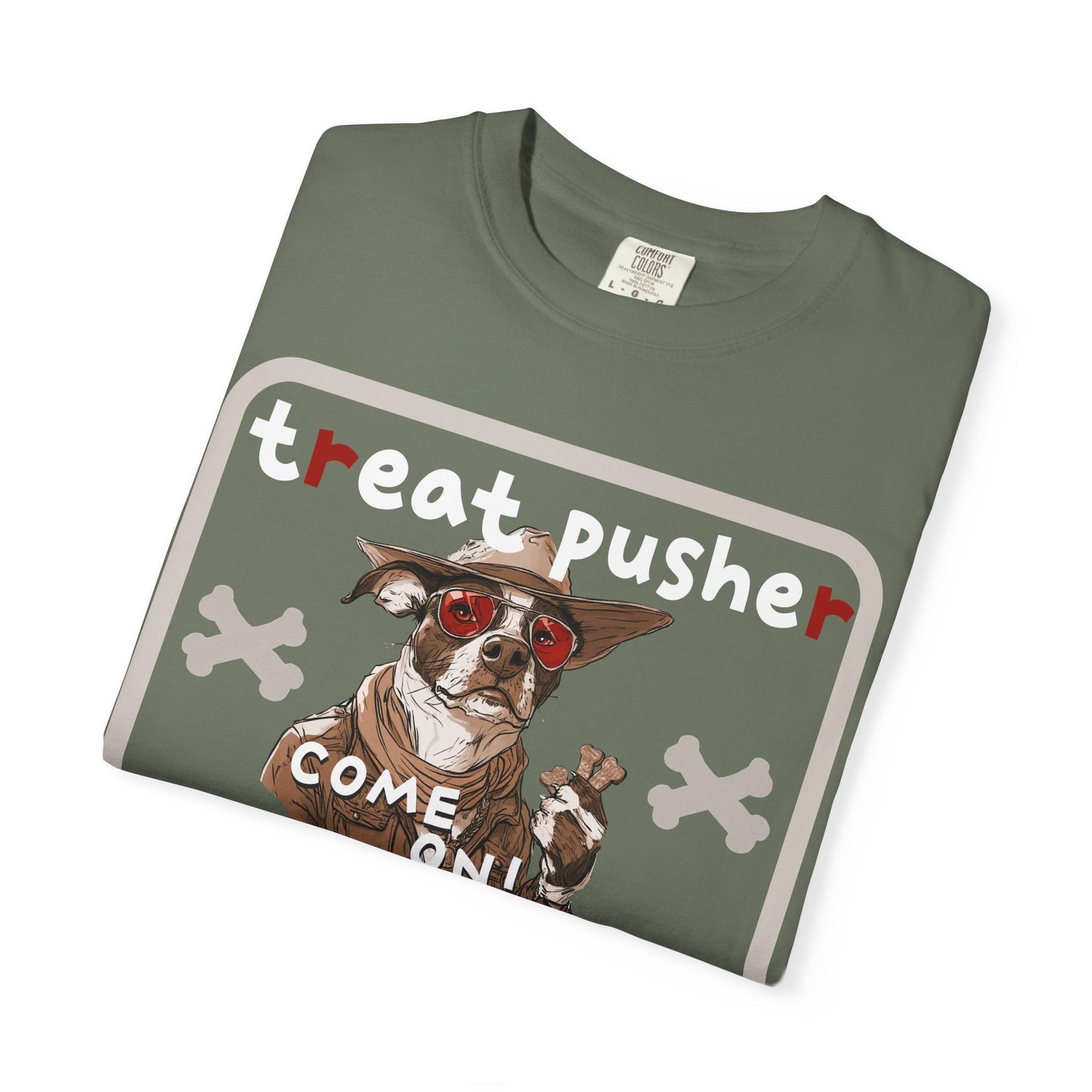 Treat Pusher T-shirt - Unisex Garment-Dyed