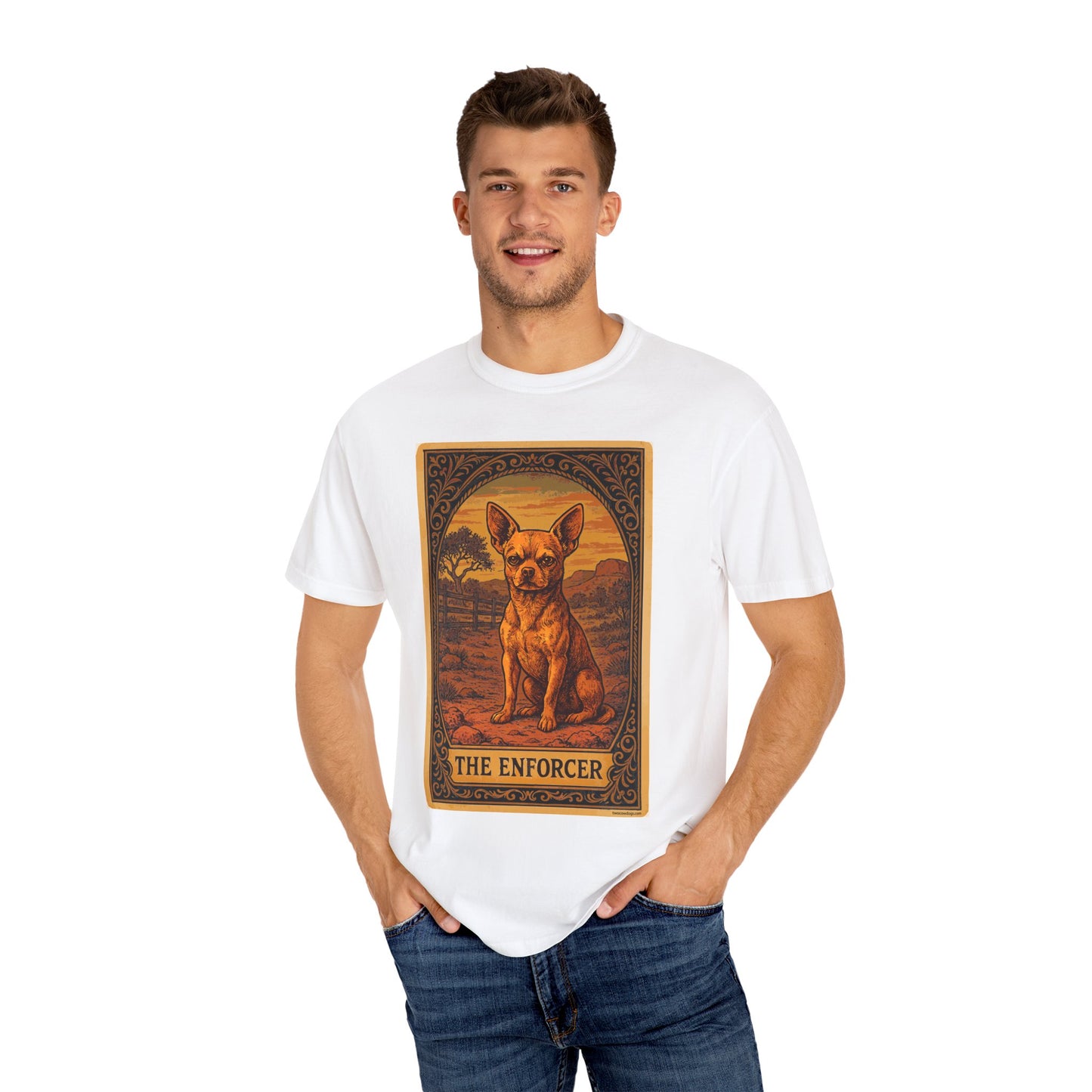 Tarot, The Enforcer Chihuahua T-Shirt