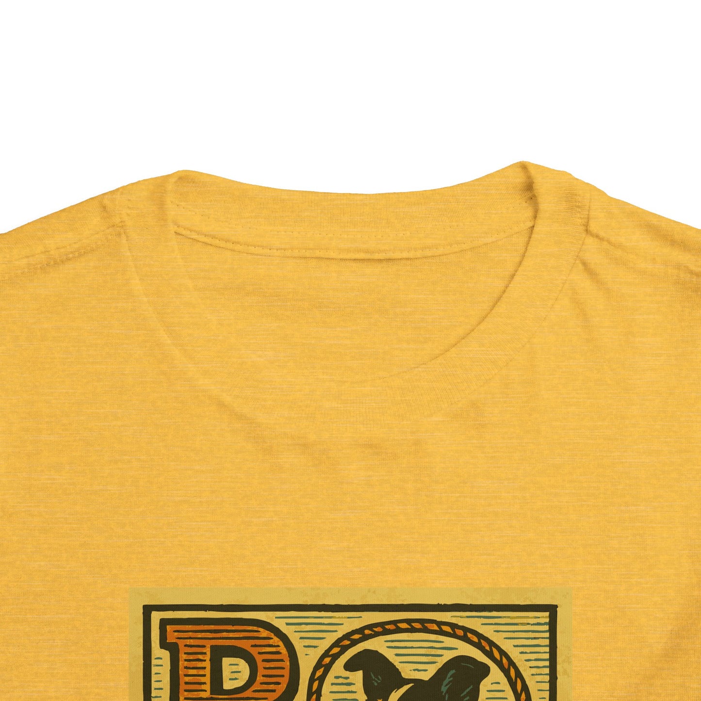 Western Block "R" Toddler Heavy Cotton™ Tee