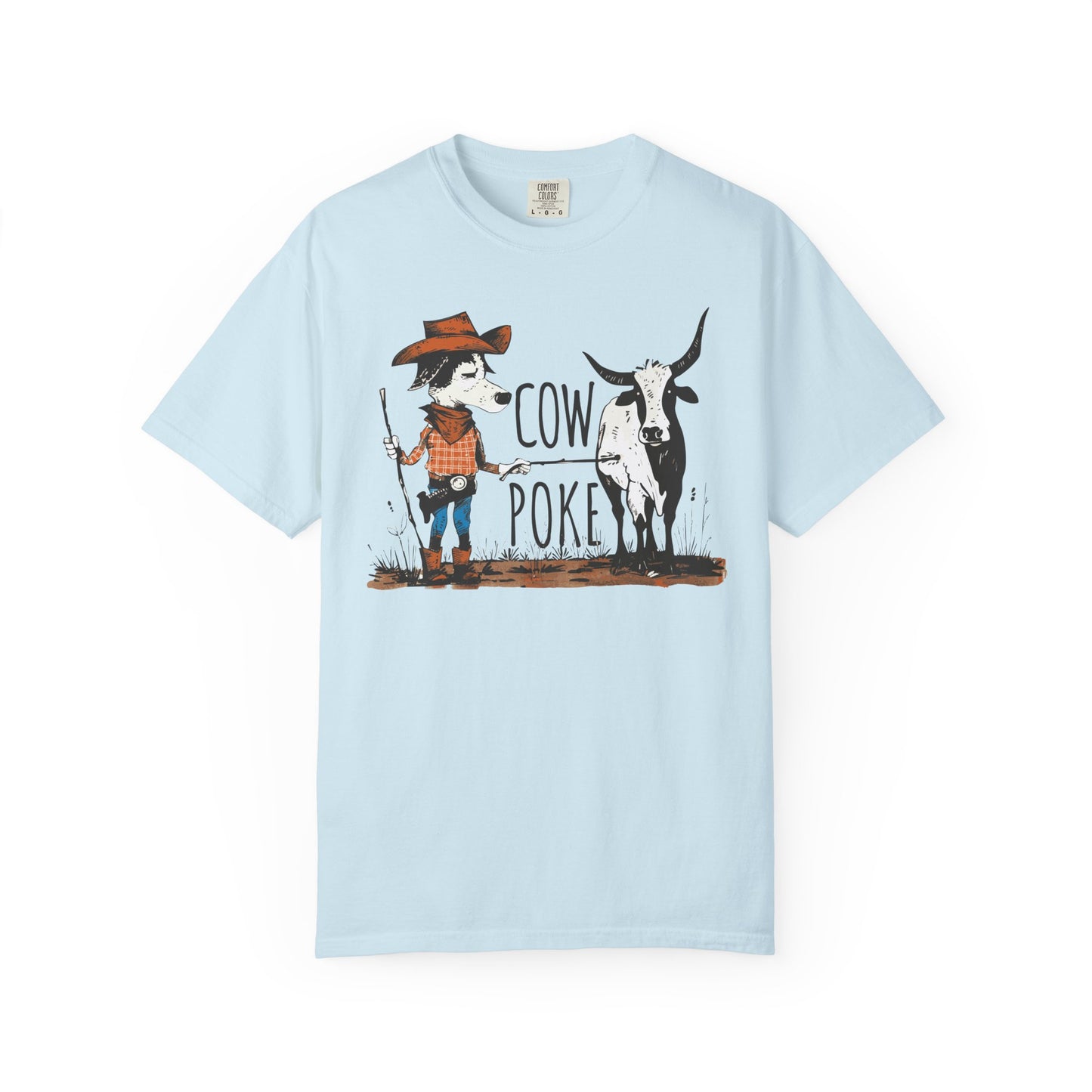 Cow Poke T-Shirt - Unisex Garment-Dyed