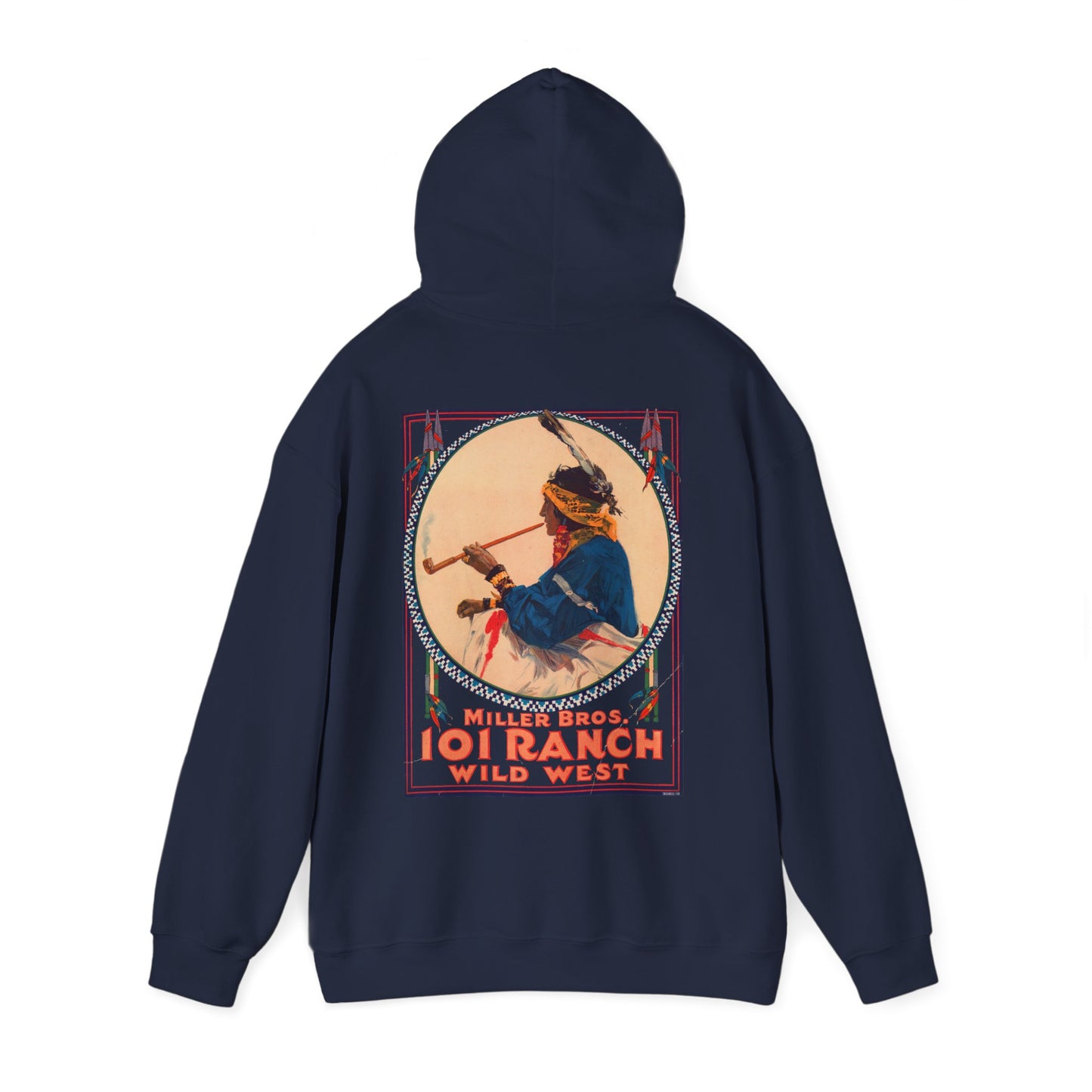 Vintage Wild West Show Hoodie Sweatshirt