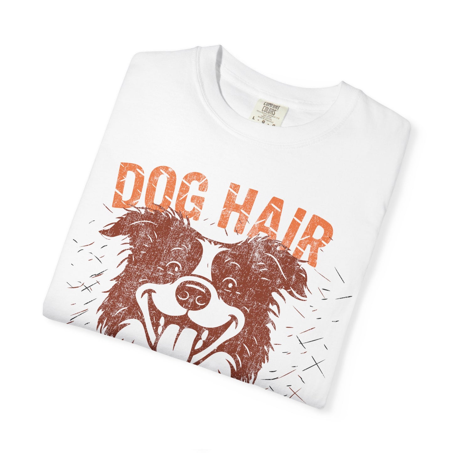 Dog Hair, Don't Care T-Shirt with Border Collie