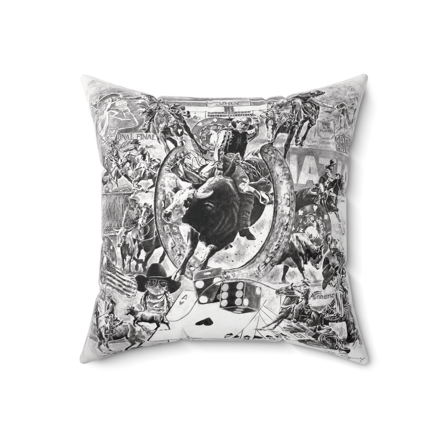 Rodeo Finals Pillow