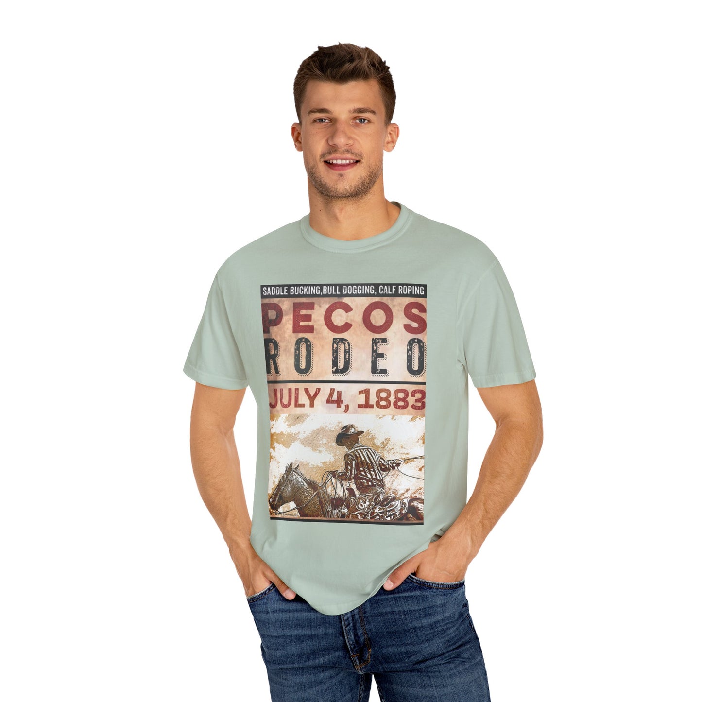 Vintage Pecos Rodeo 1883 T-Shirt