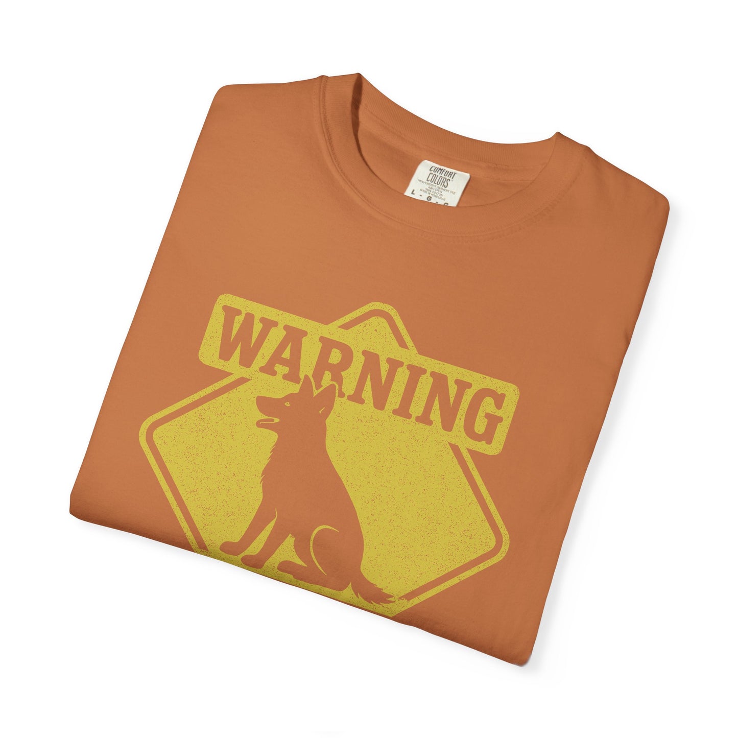 Dog Lover T-shirt - Warning: Easily Distracted by Dogs