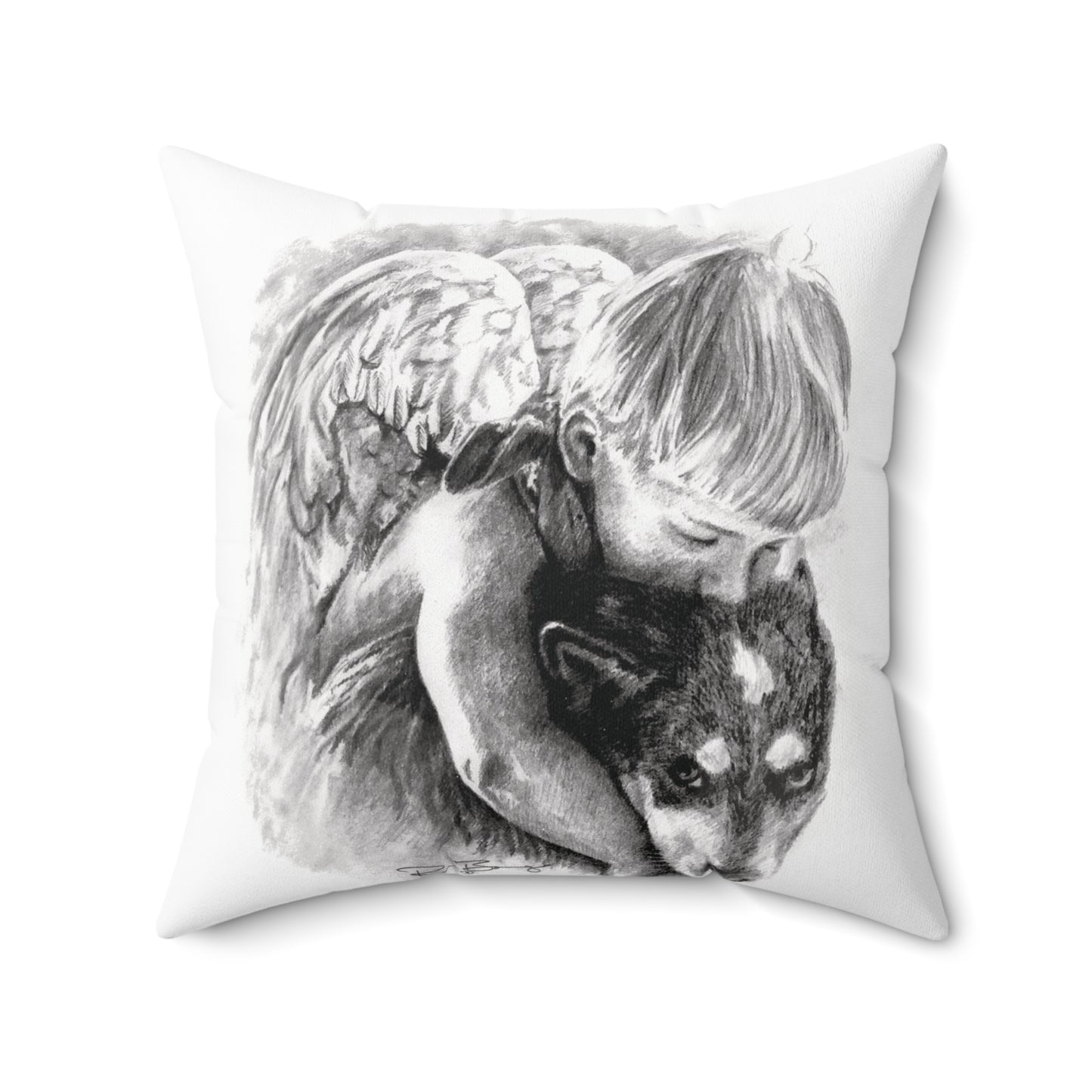 Cowkid Angel Pillow