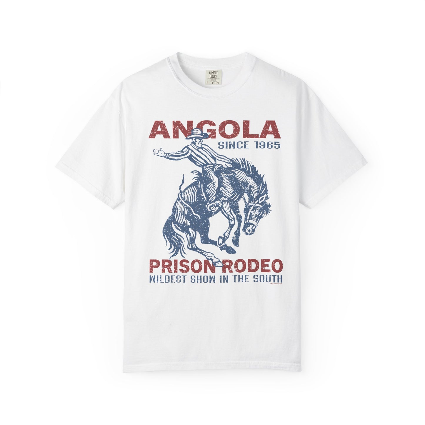 Vintage Angola Prison Rodeo T-Shirt, Unisex Tee, Graphic Top, Festival Clothing, Unique Gift for Cowboys, Hipster Shirt