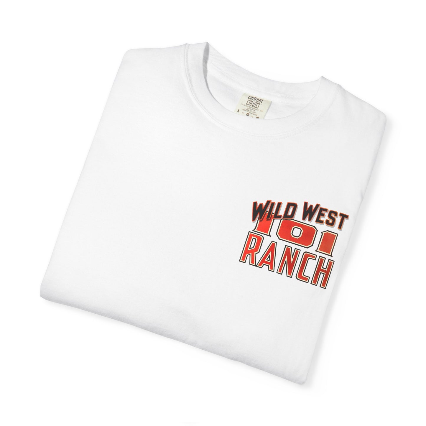 Vintage Wild West Rodeo T-Shirt, Front and Back