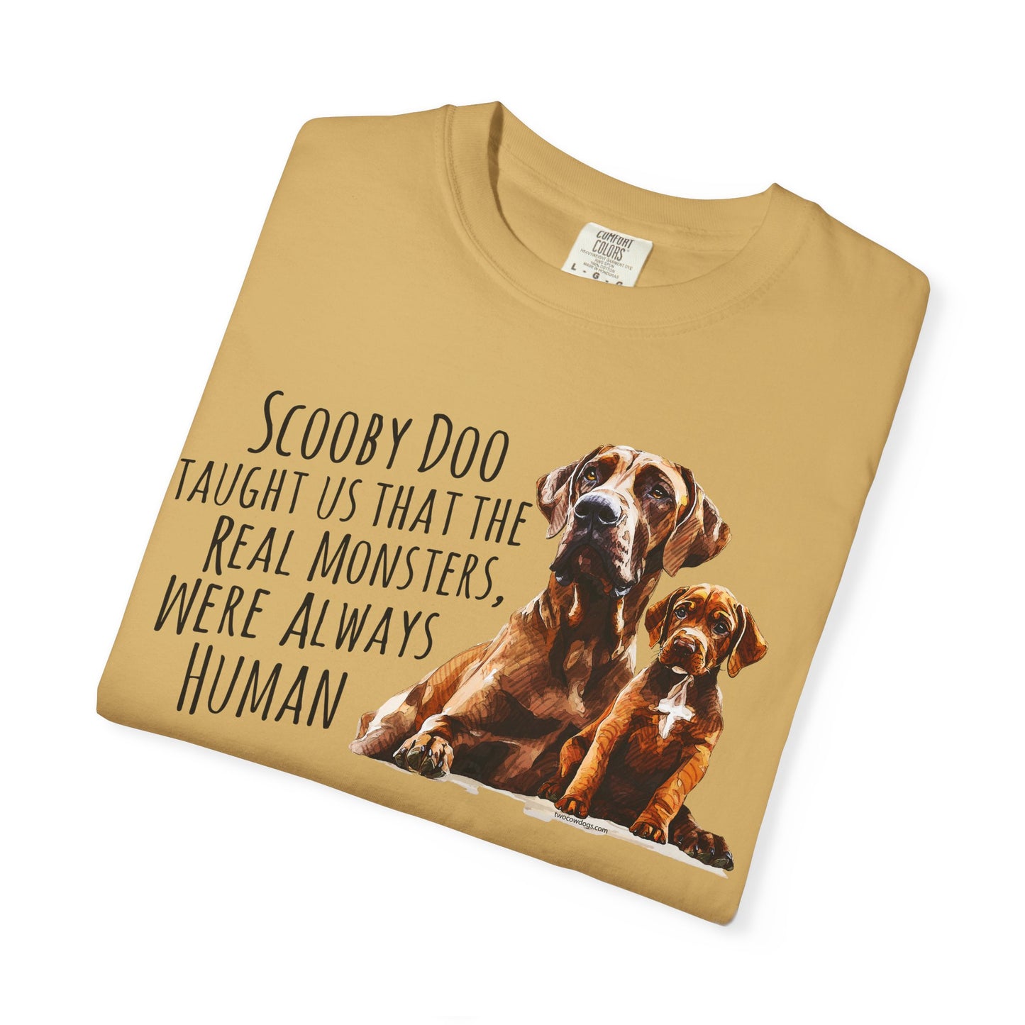 Scooby Scrappy Unisex Garment-Dyed T-shirt