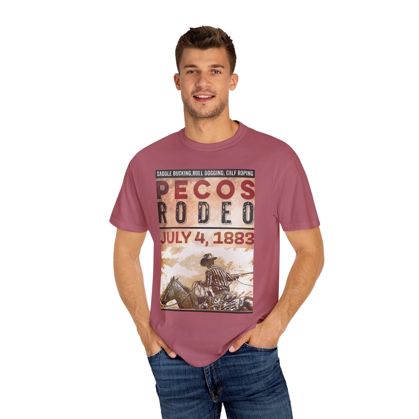 Vintage Pecos Rodeo 1883 T-Shirt