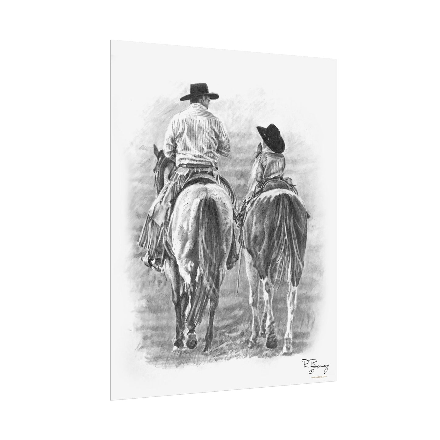 Future Generations, Cowboy Traditions Custom Print