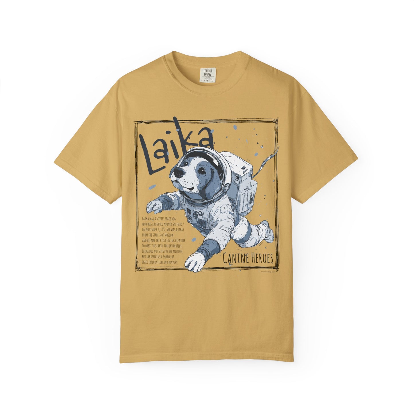 Space Cowdog T-shirt - Laika