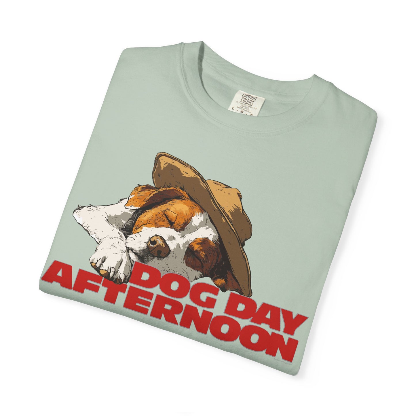 Unisex Garment-Dyed T-shirt Dog Day Afternoon Graphic Tee