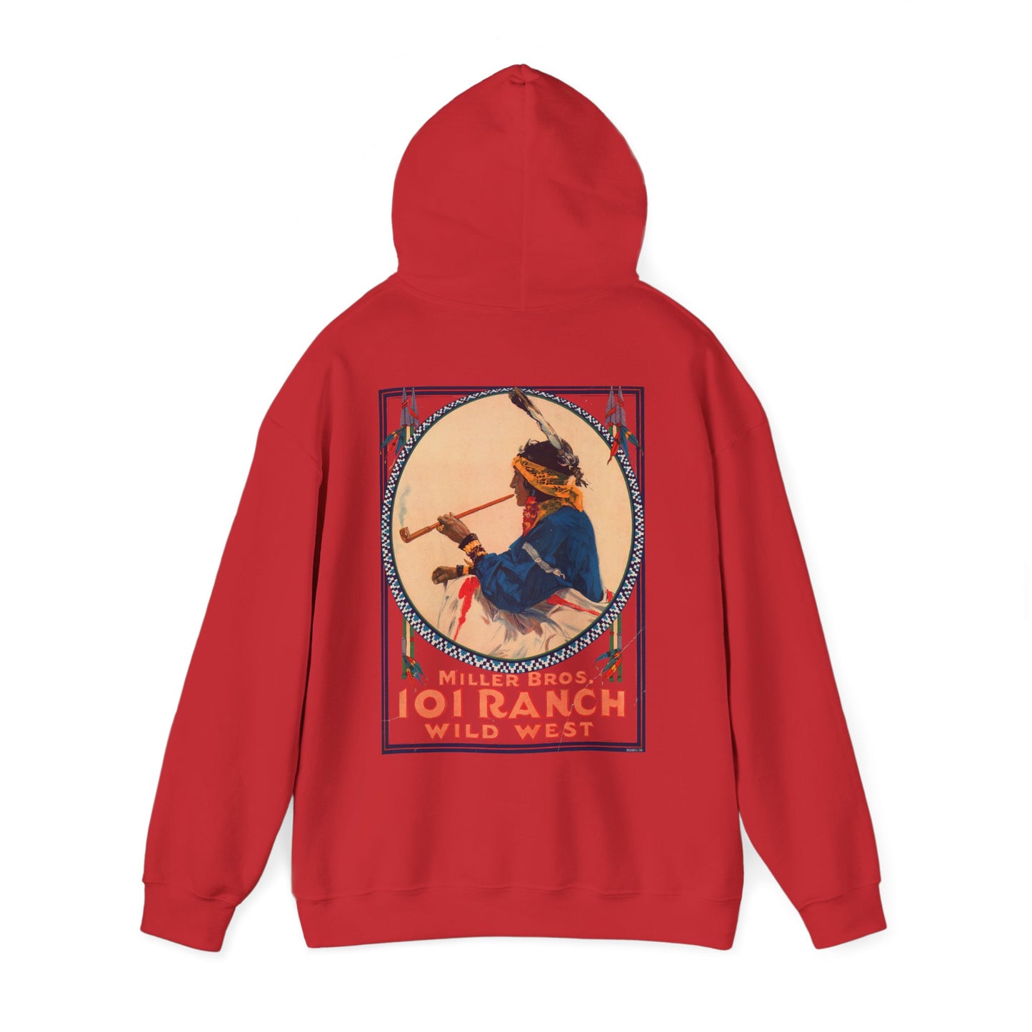 Vintage Wild West Show Hoodie Sweatshirt
