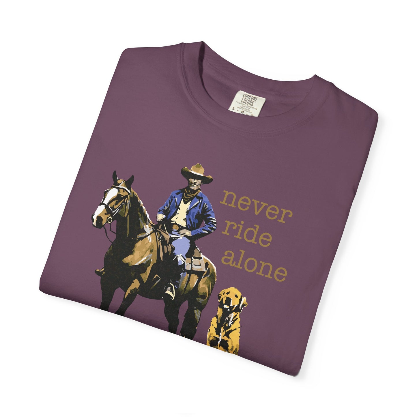 Never Ride Alone Tee Shirt