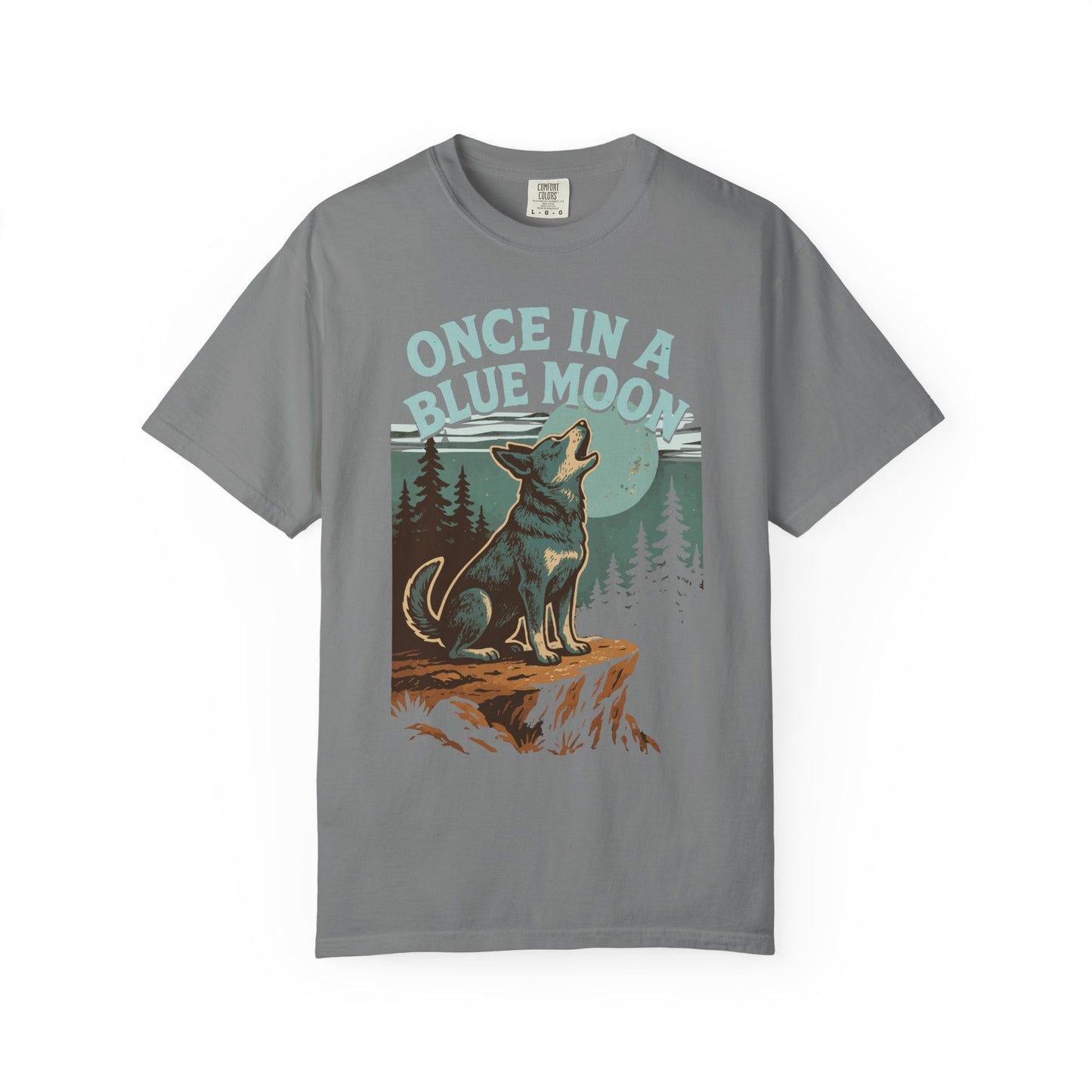 Blue Moon Unisex T-shirt with Blue Heeler Design