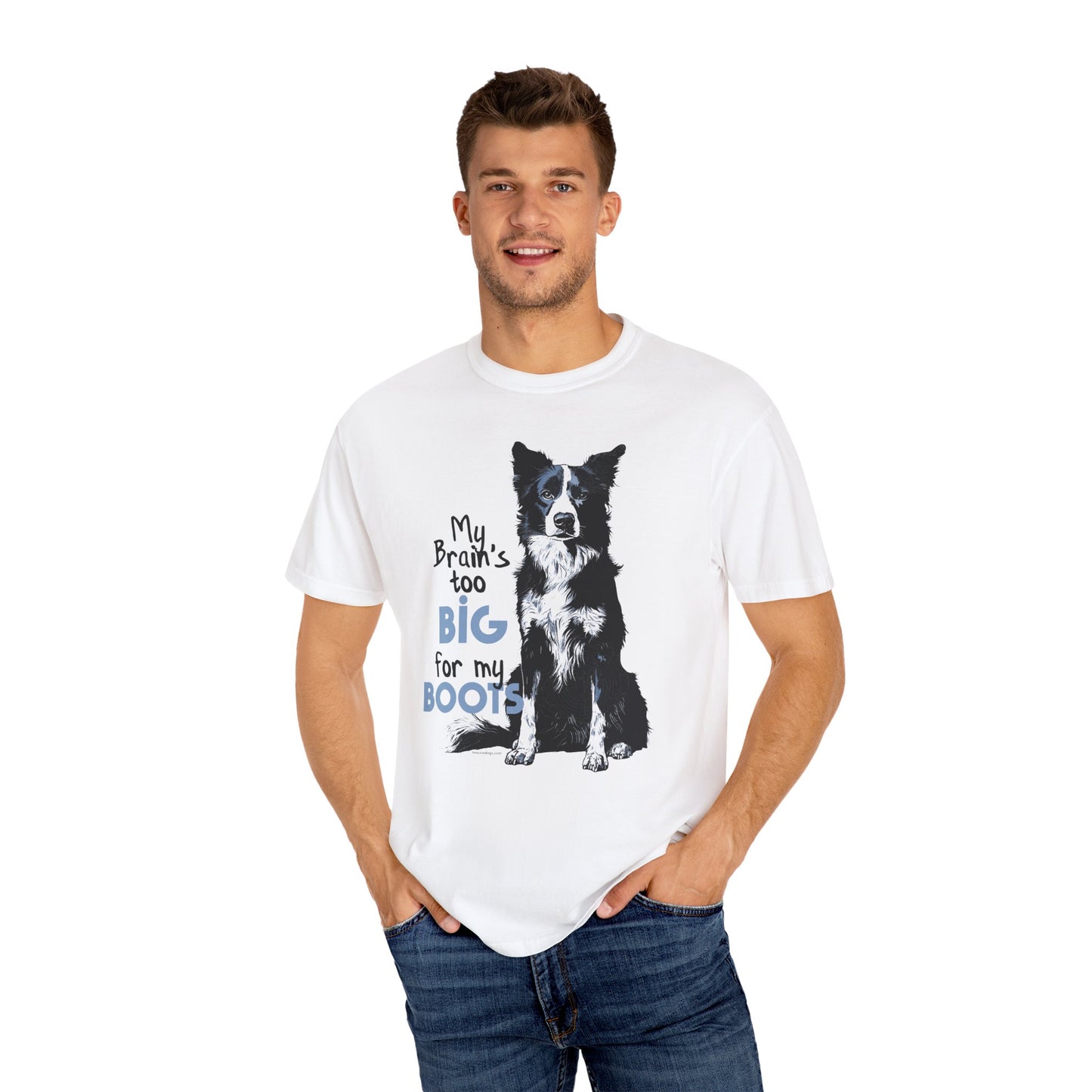 Brain's Too Big For My Boots T-shirt