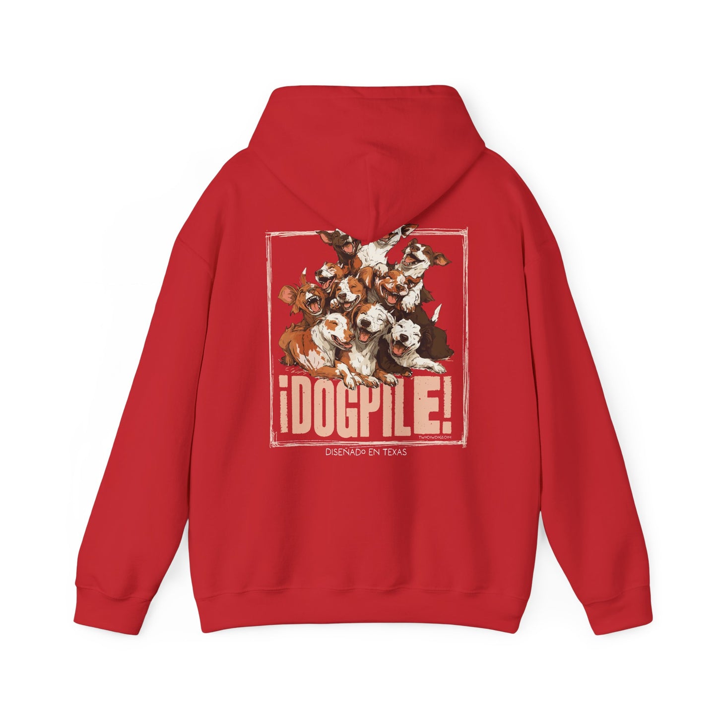 Dogpile Cowdog Graphic Hoodie - Unisex Sweatshirt