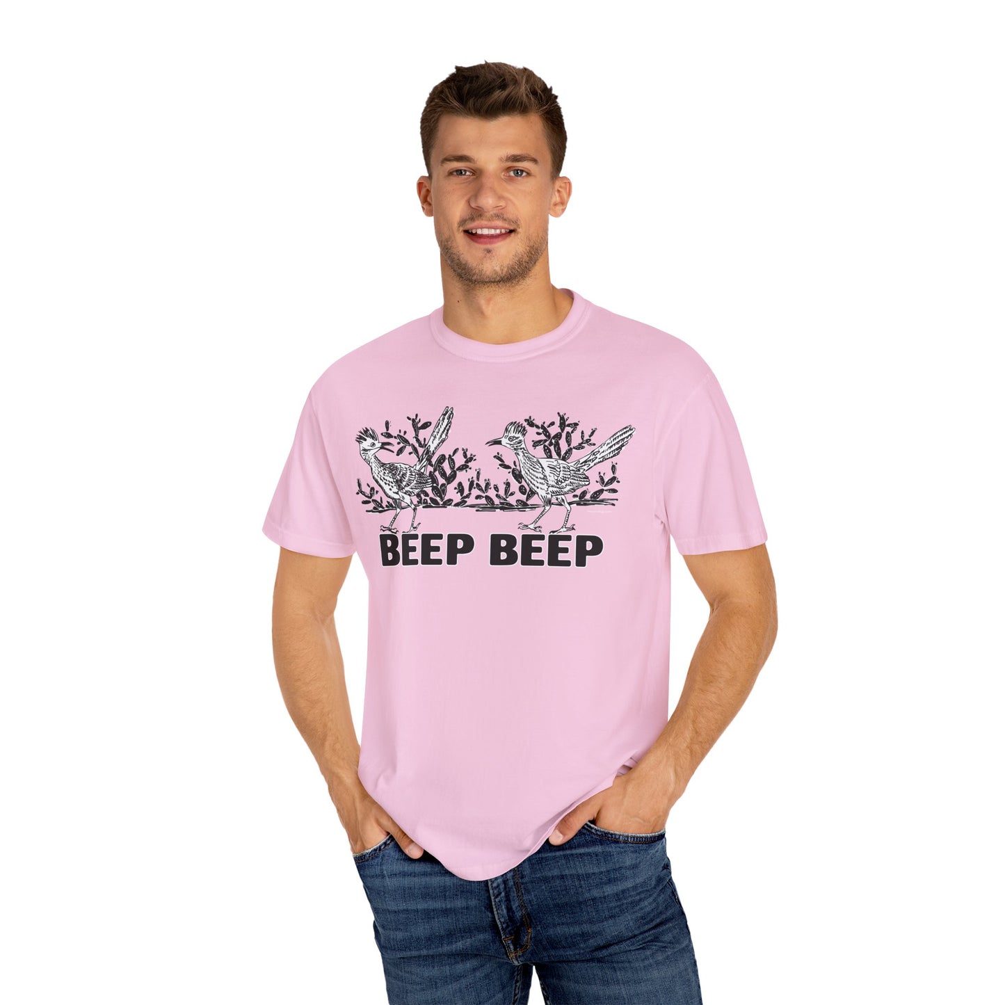 Beep Beep Roadrunner Garment-Dyed T-shirt