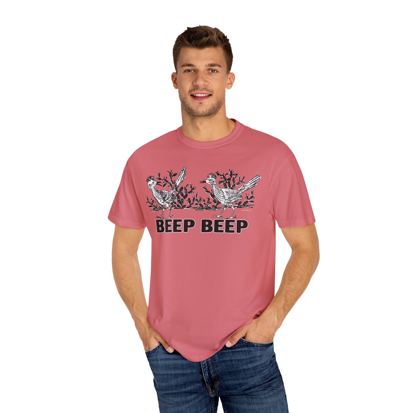 Beep Beep Roadrunner Garment-Dyed T-shirt