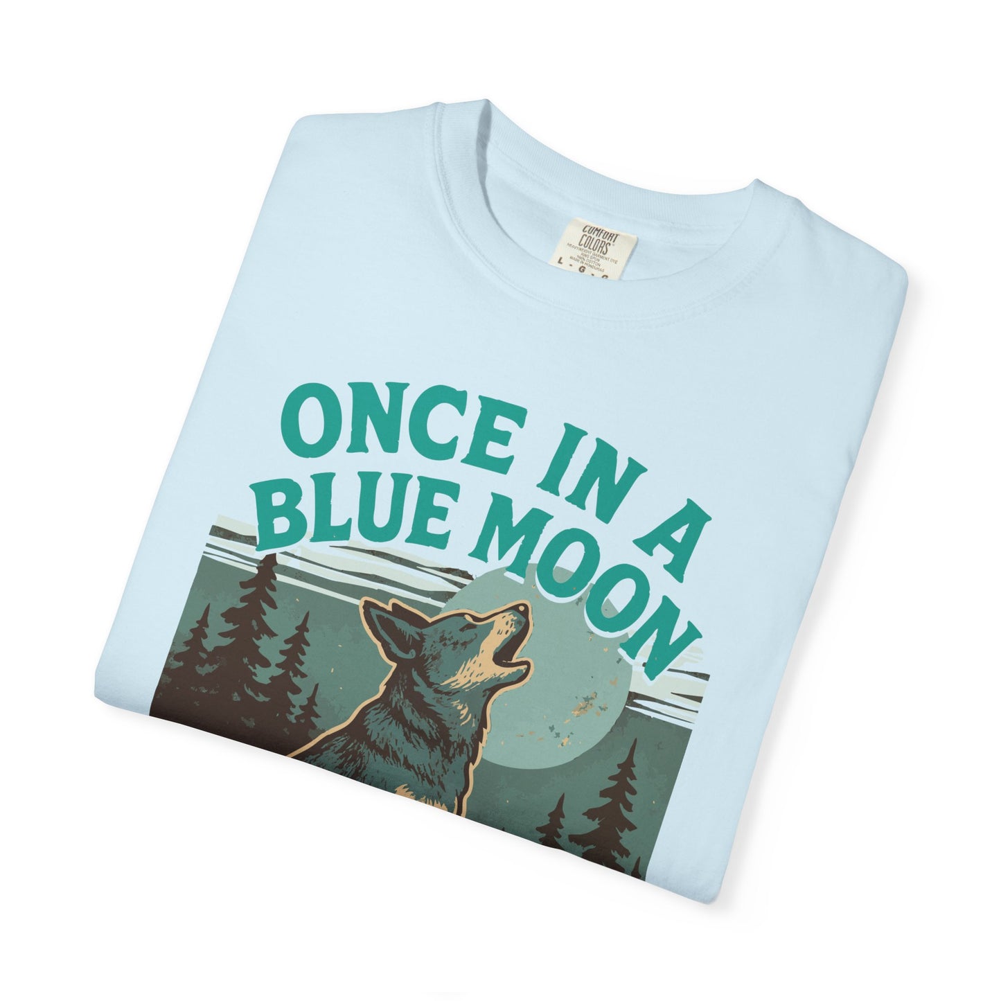 Blue Moon Unisex T-shirt with Blue Heeler Design