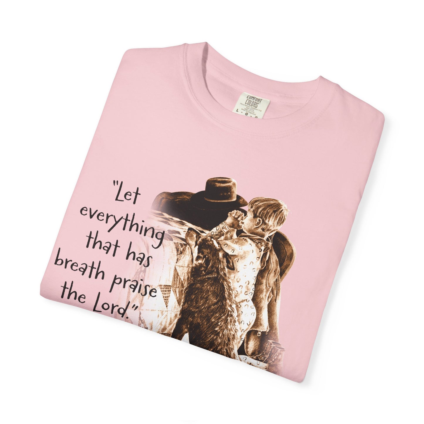 Prairie Praise T-shirt with Psalm 150:6 Verse