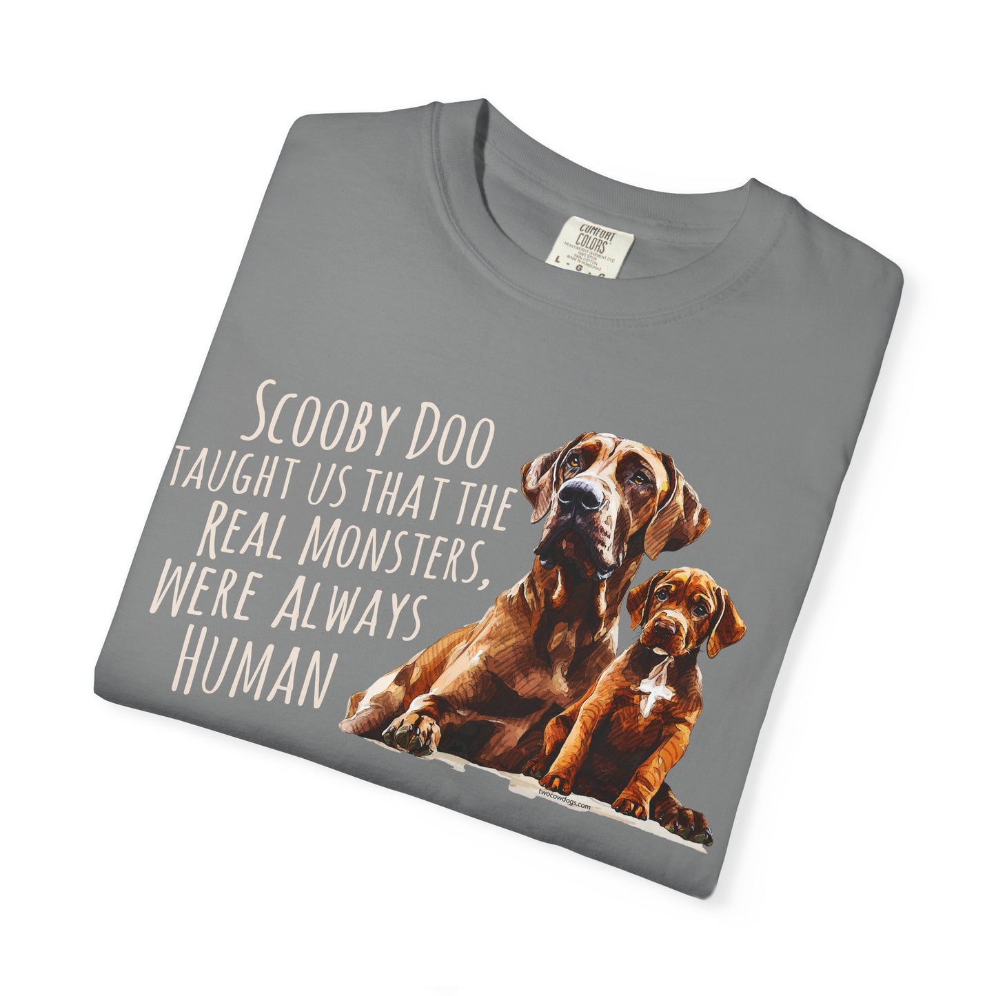 Scooby Scrappy Unisex Garment-Dyed T-shirt