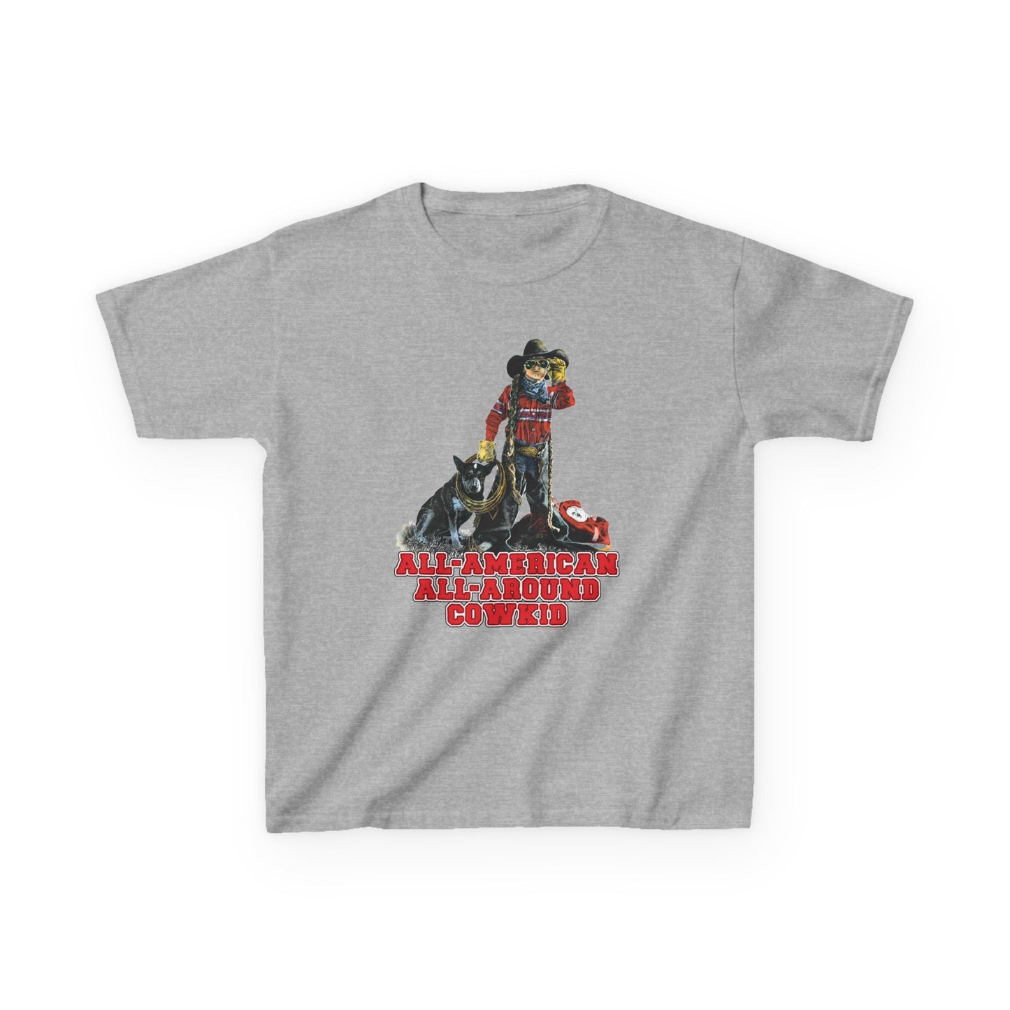 Kids- All-American All-Around Cowkid Heavy Cotton™ Tee
