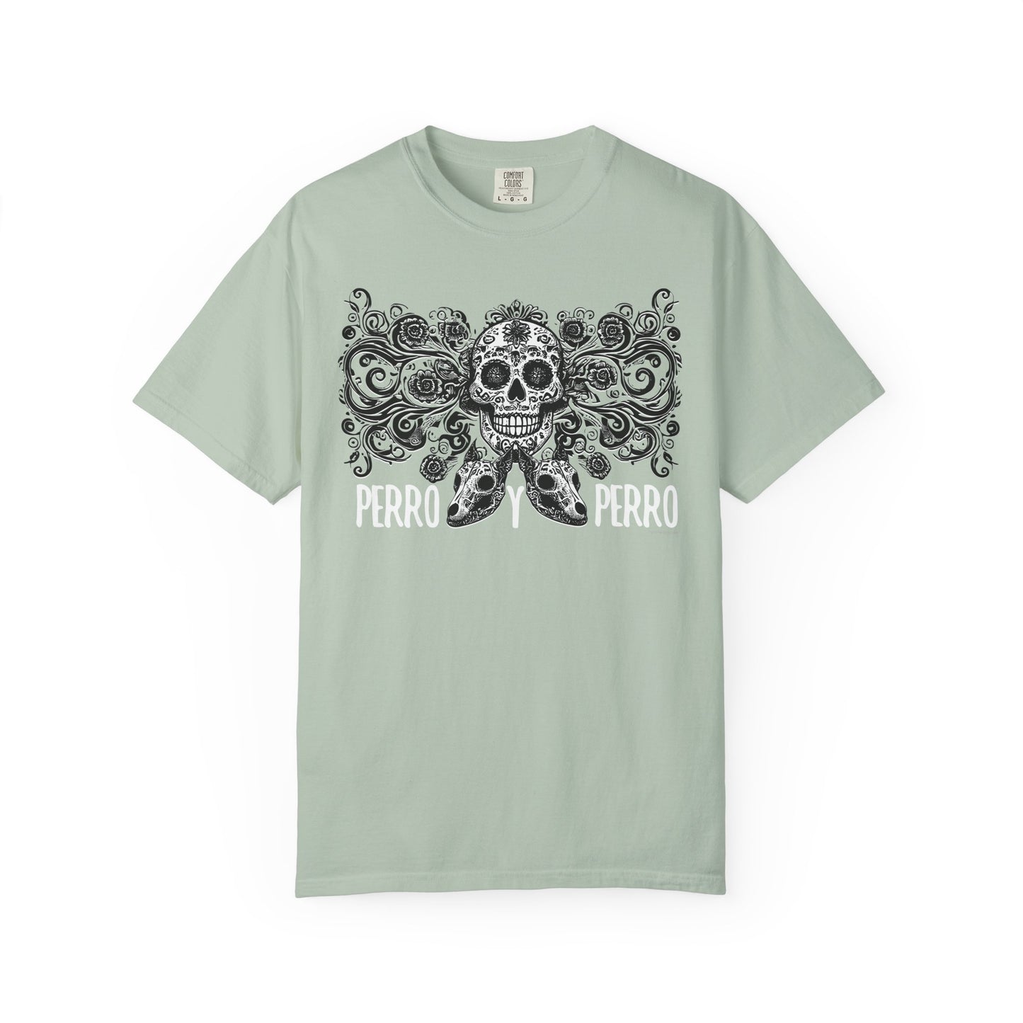 Perro y Perro T-Shirt, Dia De Los Muertos, Two Dogs