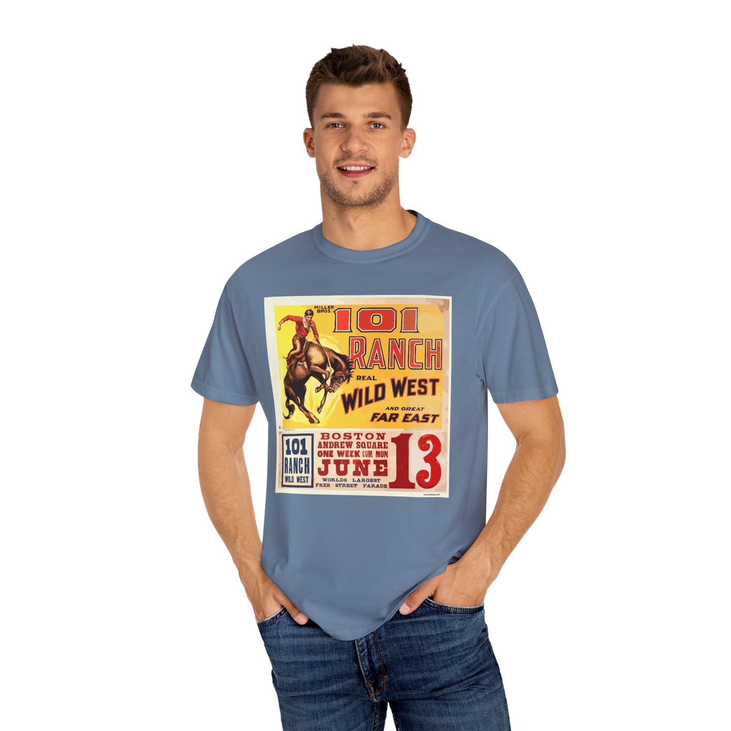 101 Rodeo T-Shirt - Unisex Garment-Dyed