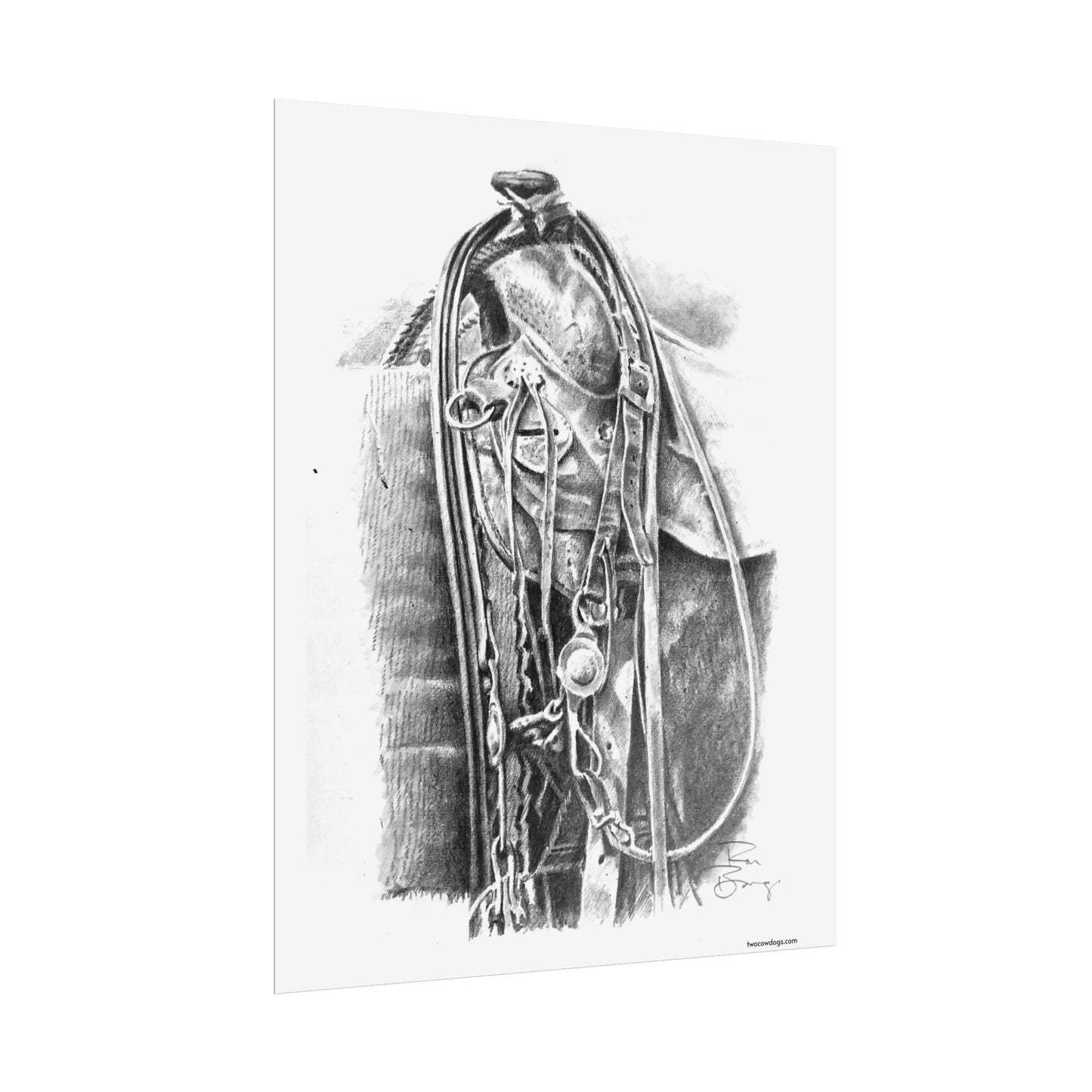 Cowboy Gear, Custom Print