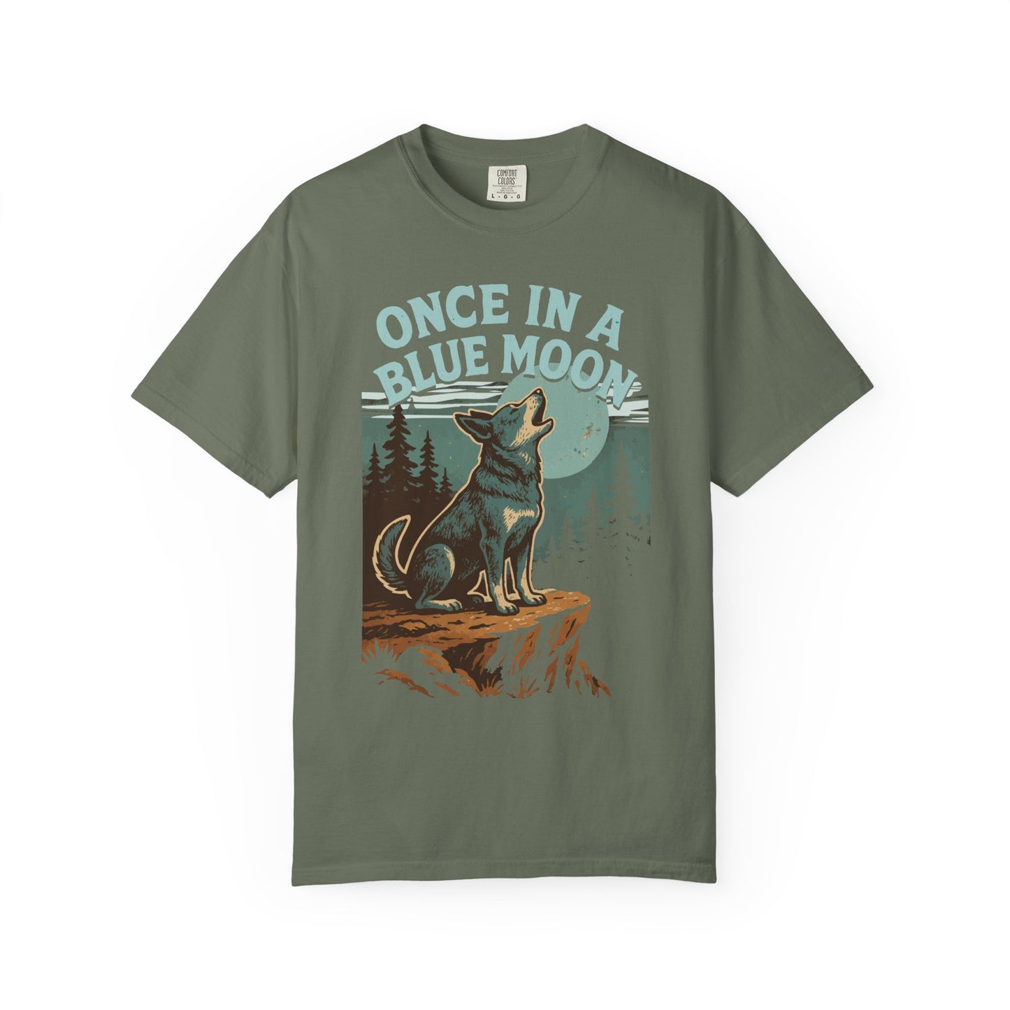 Blue Moon Unisex T-shirt with Blue Heeler Design