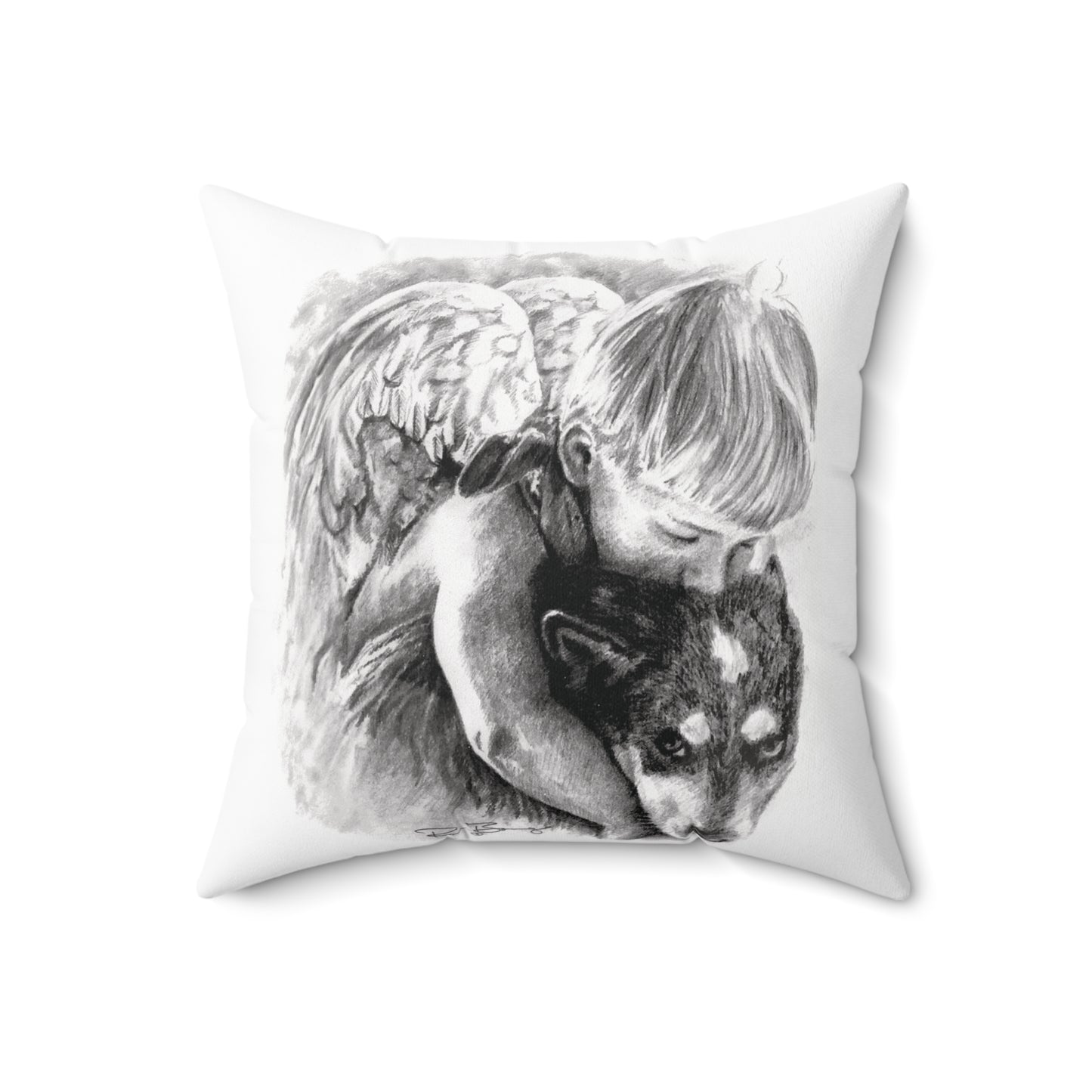 Cowkid Angel Pillow