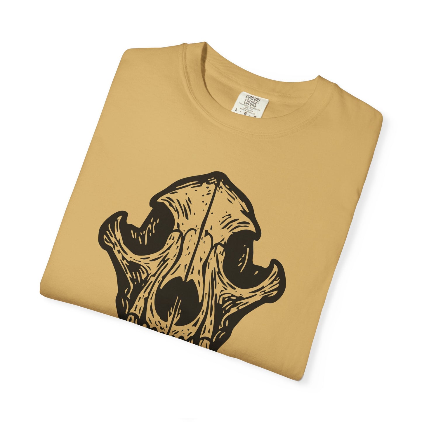 Dog Skull T-Shirt - Unisex Garment-Dyed Tee