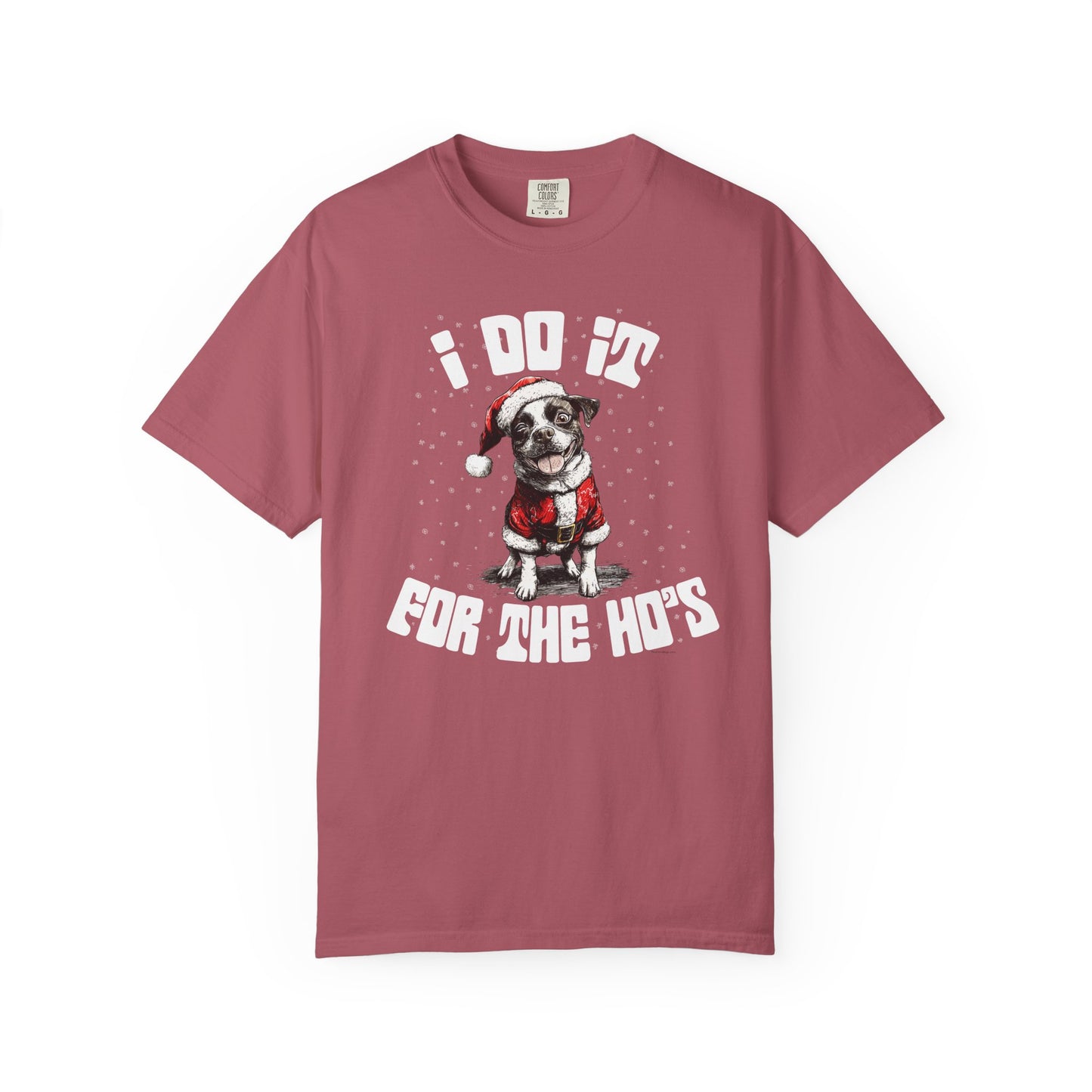 Holiday Cheer Unisex Garment-Dyed T-shirt, Christmas Gift Tee, Funny Xmas Shirt