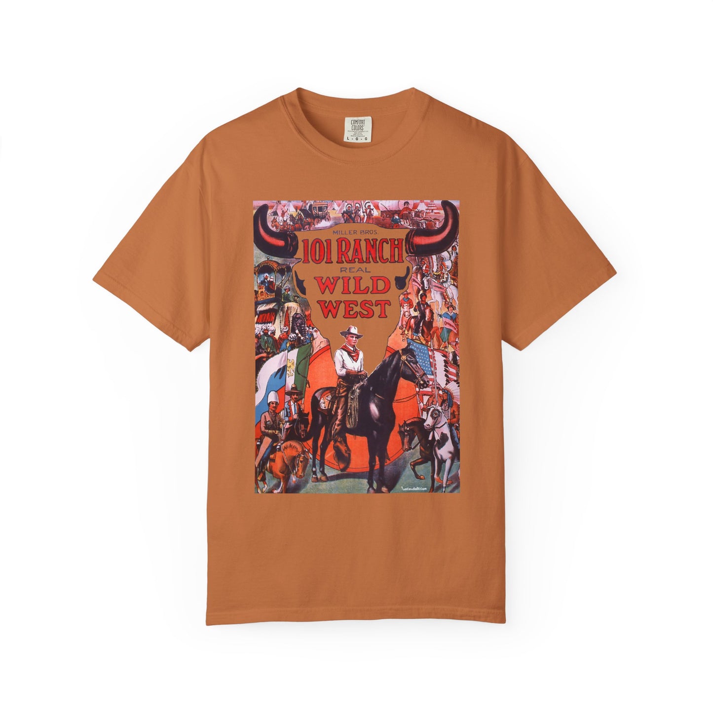 101 Ranch Vintage Skull T-shirt