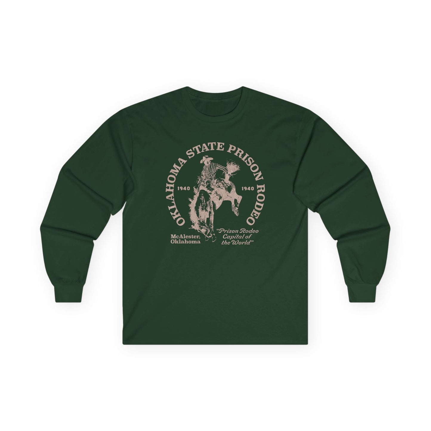 Oklahoma Prison Rodeo Long Sleeve Tee