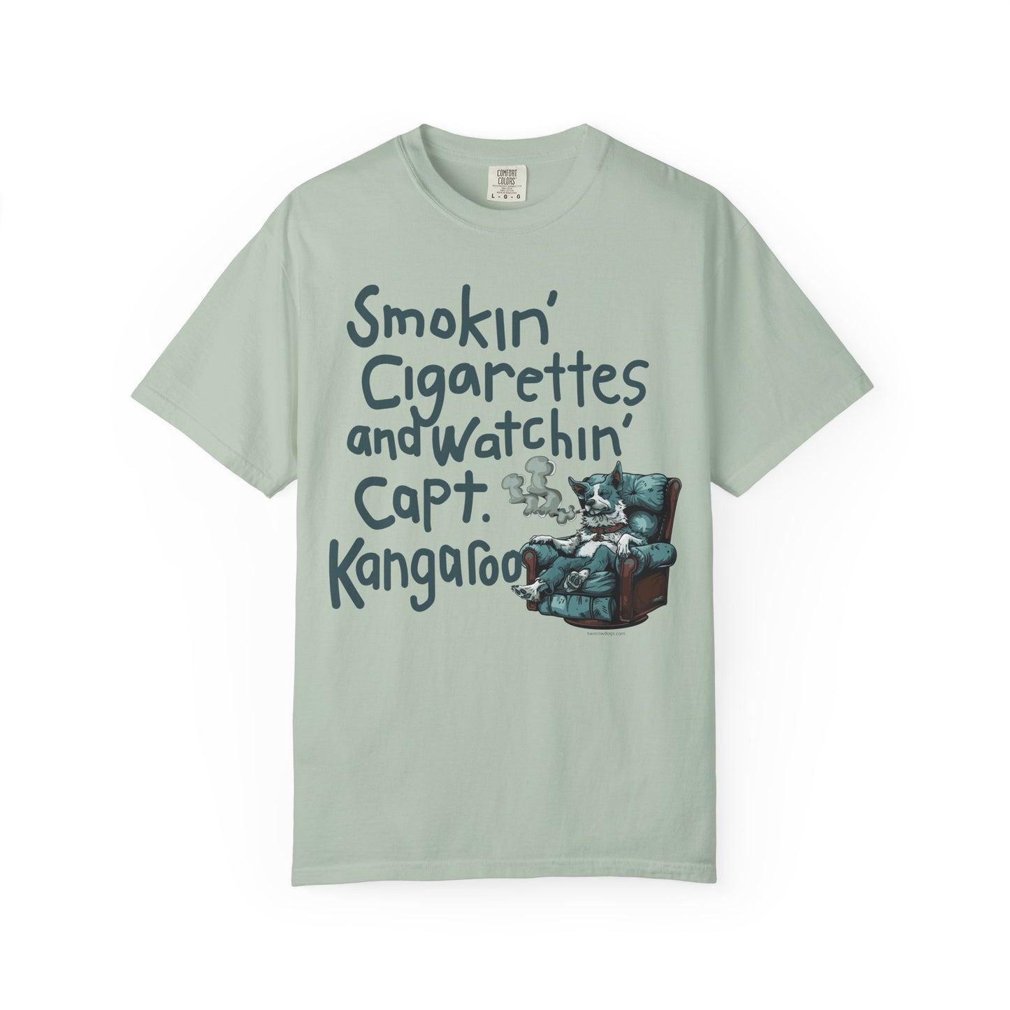 Retro T-Shirt 'Smokin' Cigarettes and Watchin' Captain Kangaroo'
