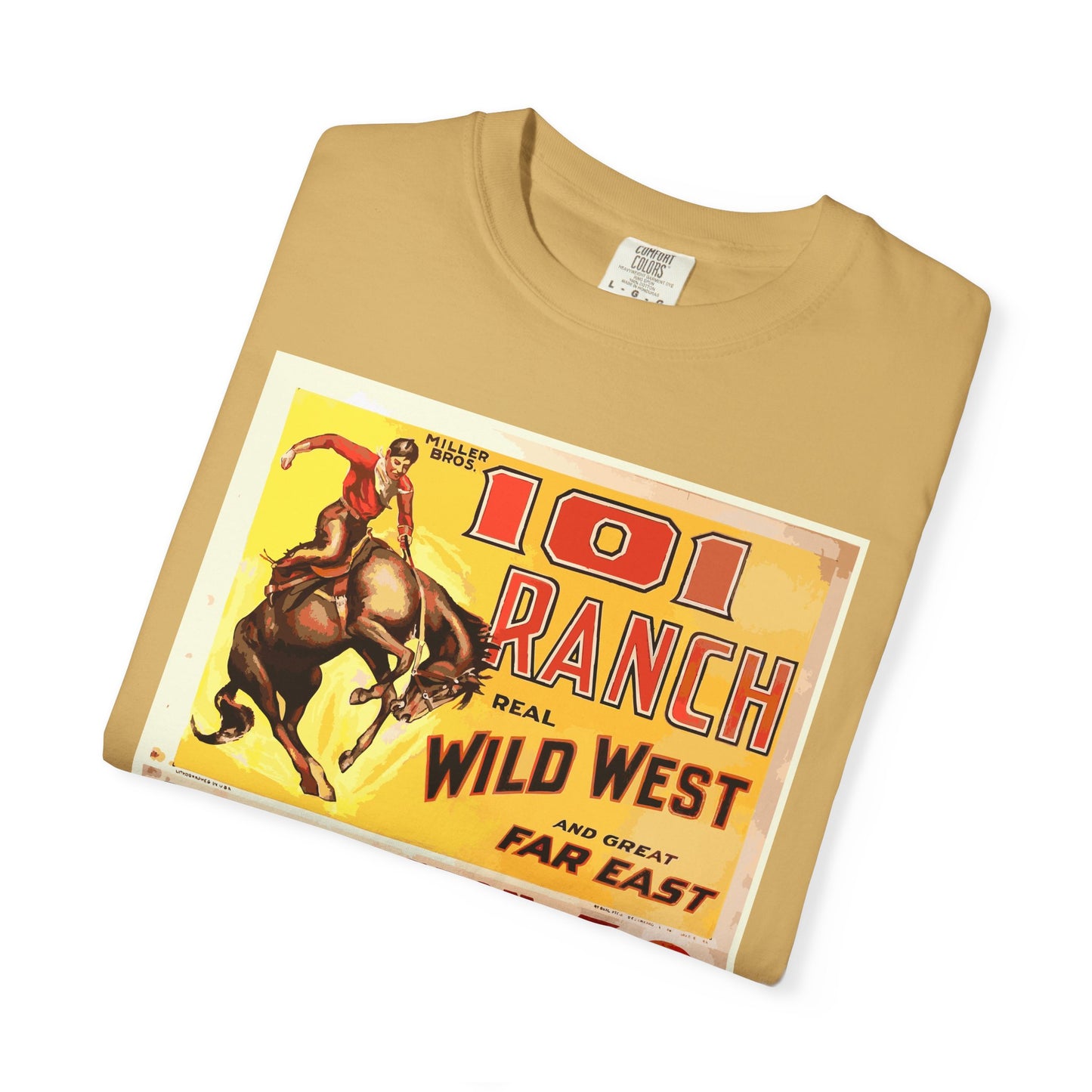 101 Rodeo T-Shirt - Unisex Garment-Dyed