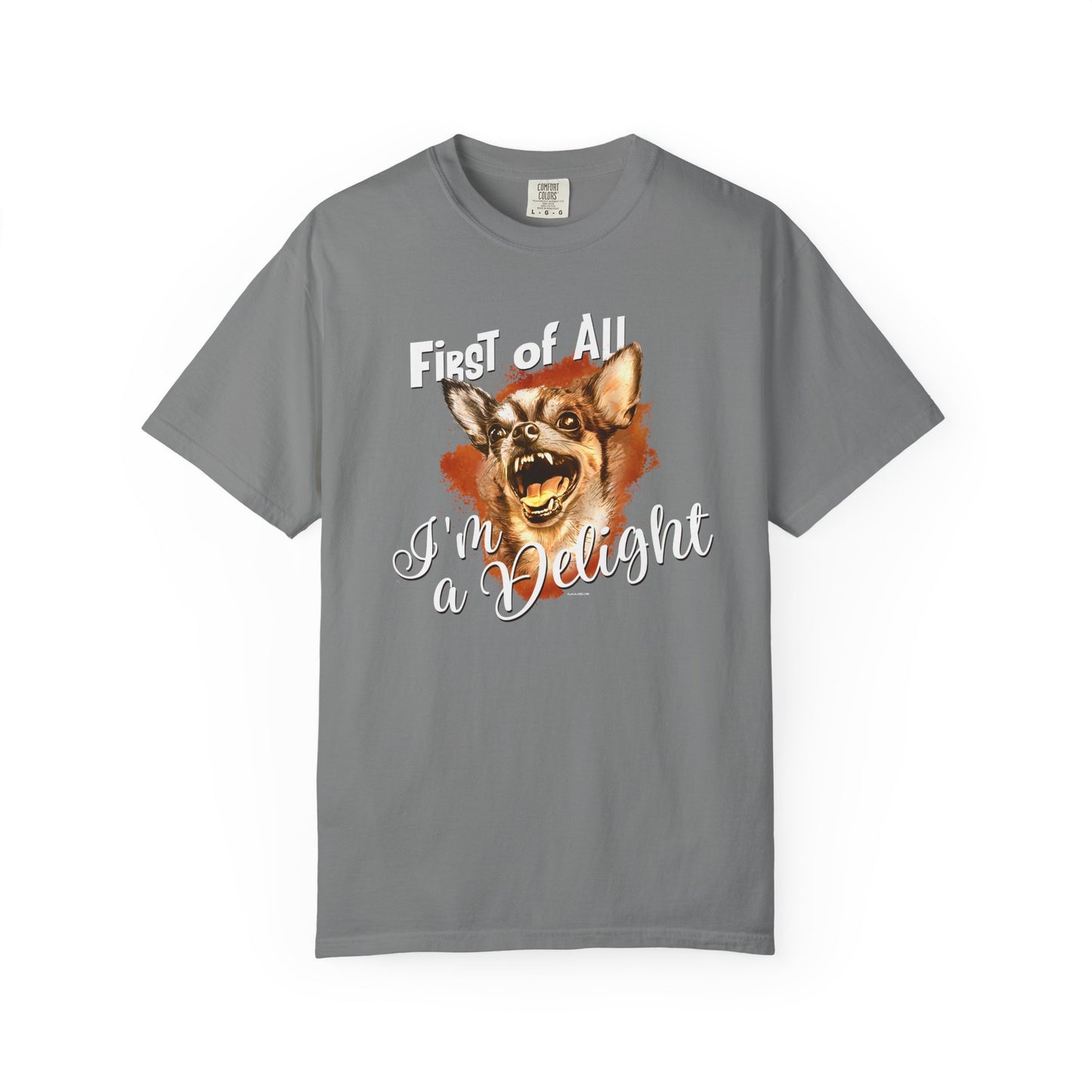 Chihuahua T-shirt - Unisex Garment-Dyed
