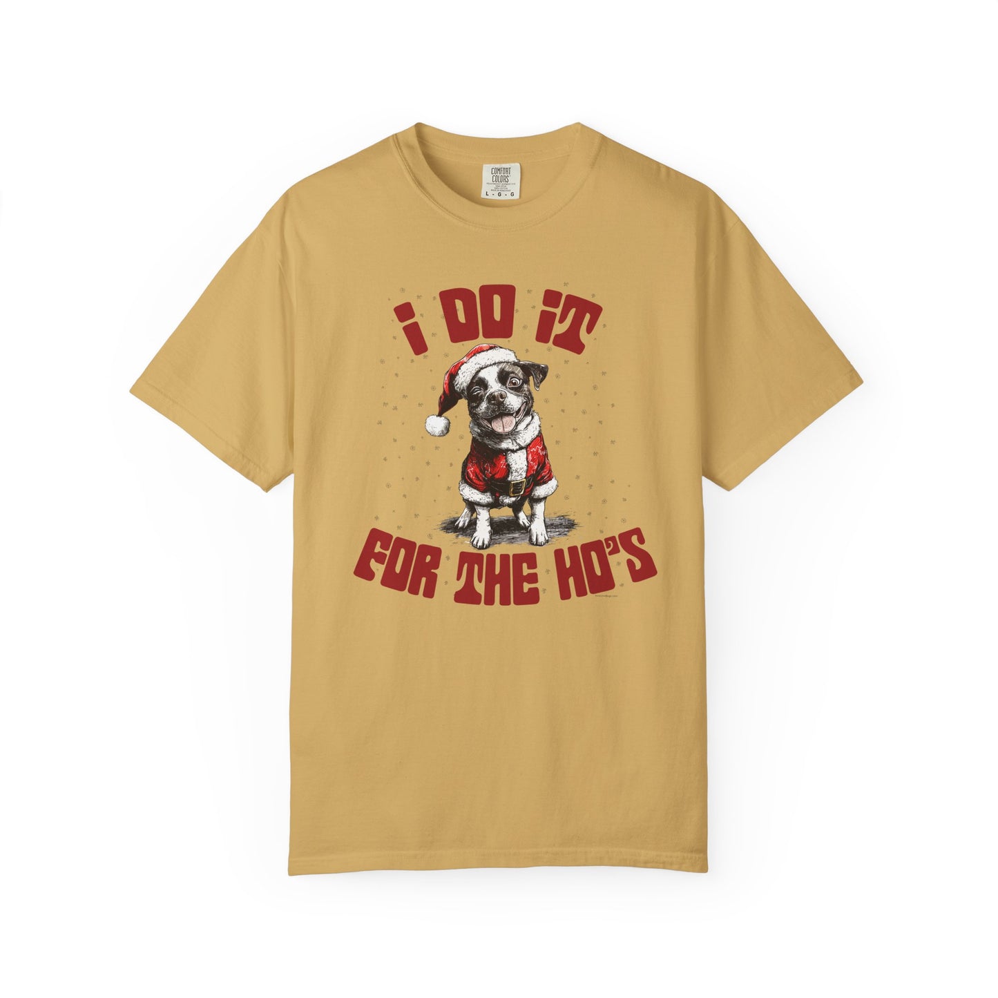 Holiday Cheer Unisex Garment-Dyed T-shirt, Christmas Gift Tee, Funny Xmas Shirt