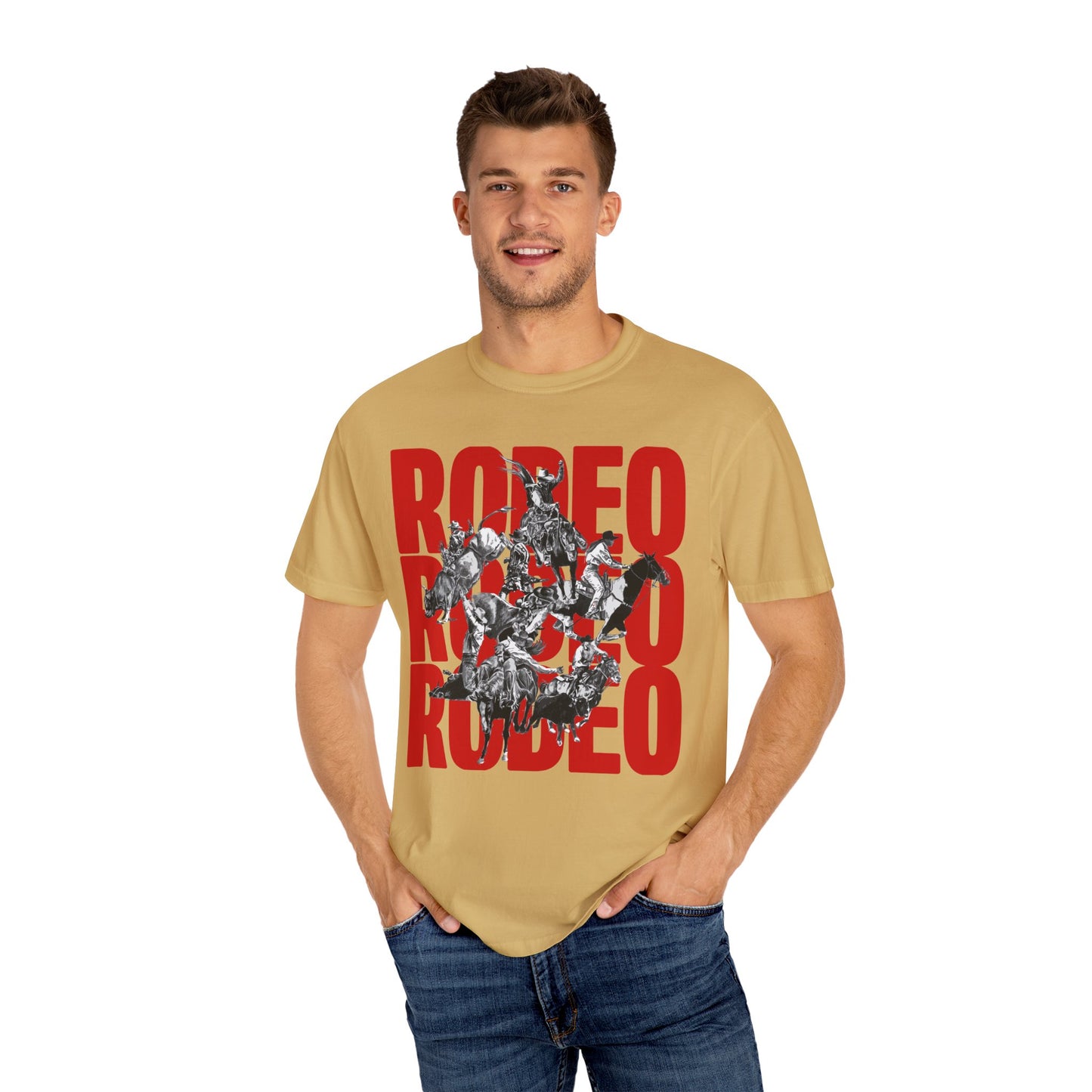 Rodeo Event T-Shirt - Unisex Garment-Dyed
