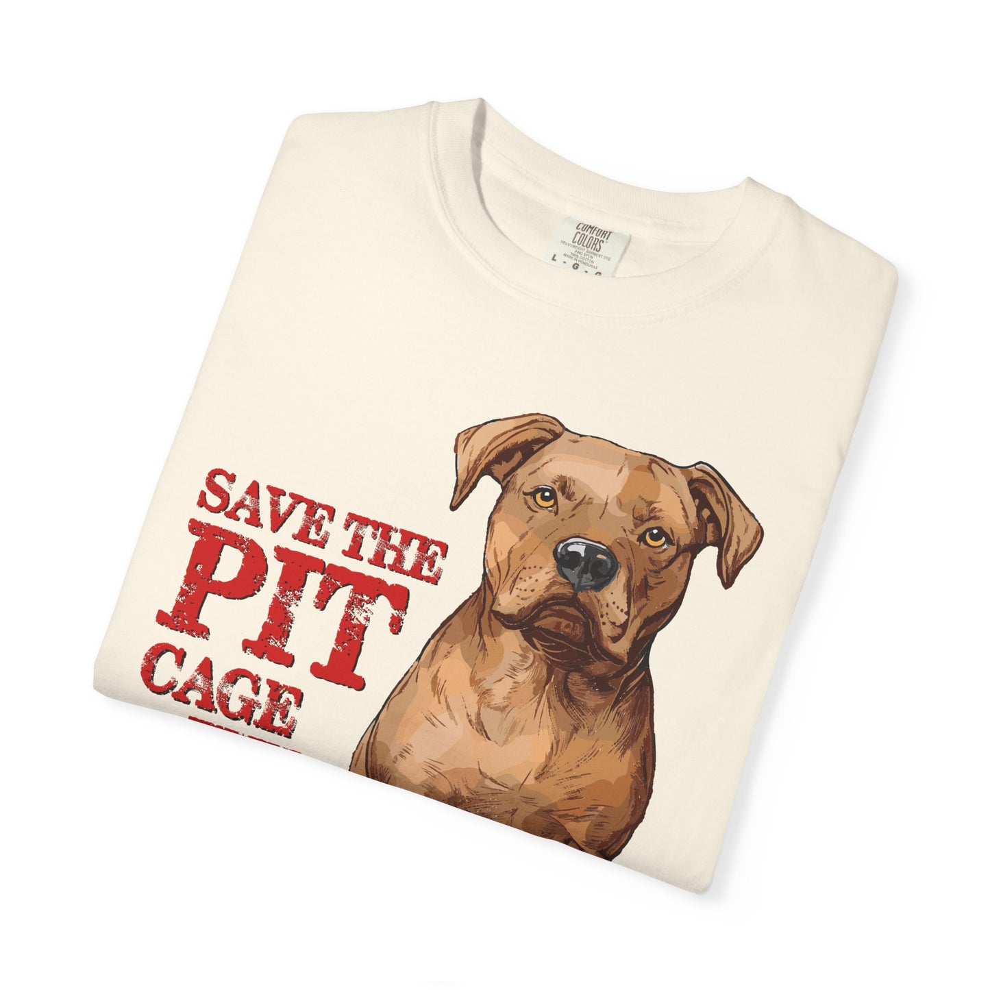 Save the Pit, Cage the Fighter T-Shirt