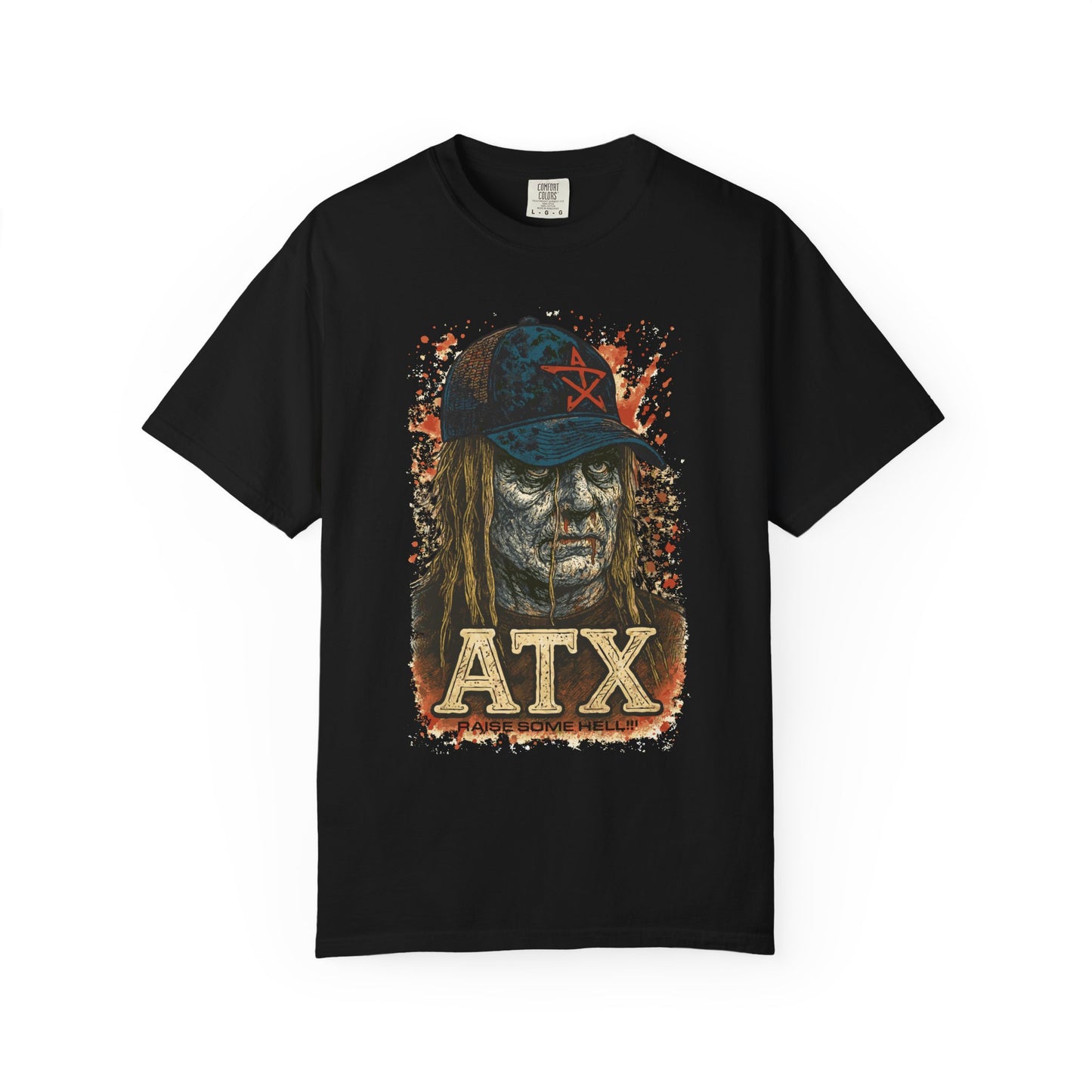 ATX Zombie Garment-Dyed T-shirt