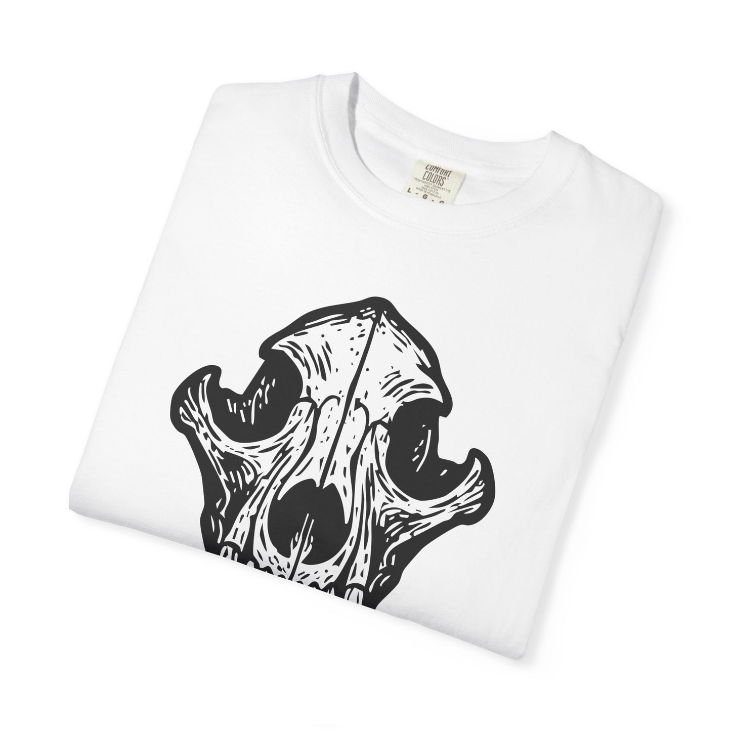 Dog Skull T-Shirt - Unisex Garment-Dyed Tee