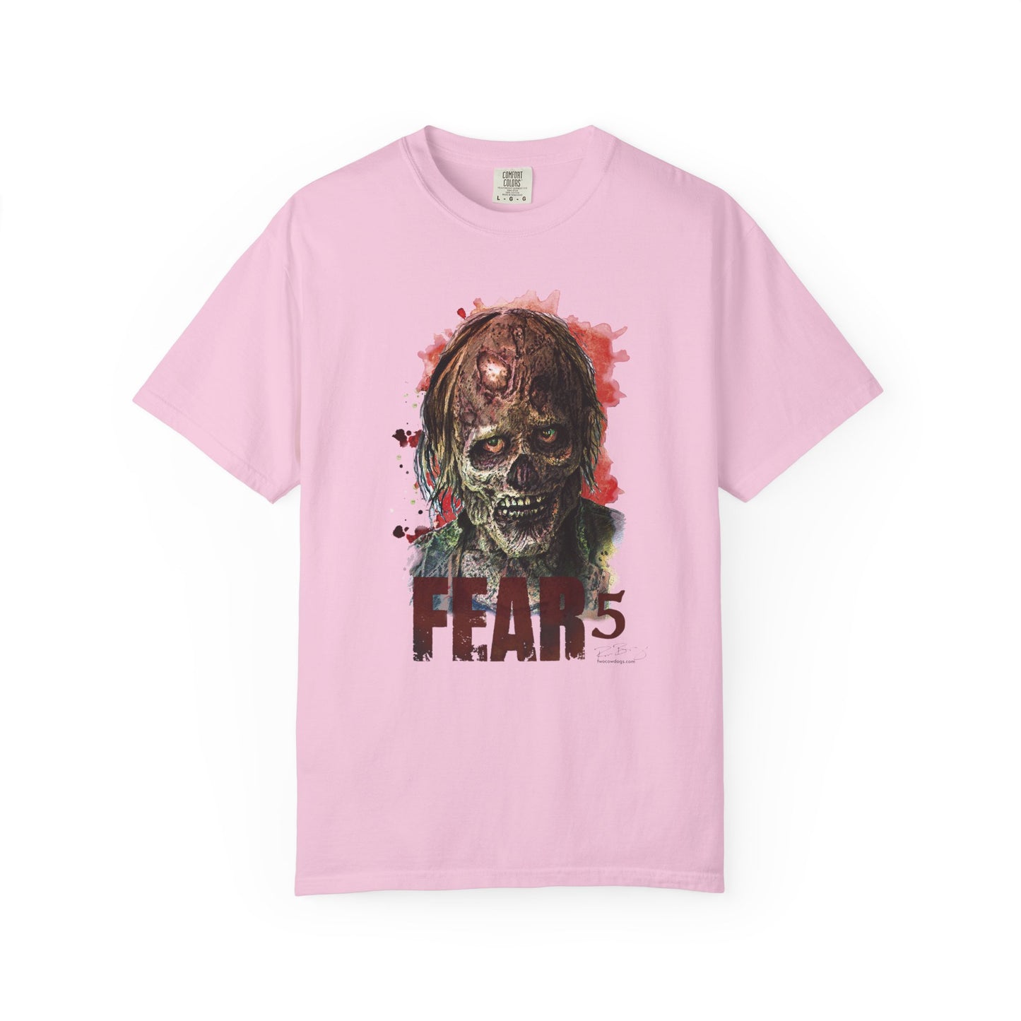 Fear 5 Zombie Garment-Dyed T-shirt