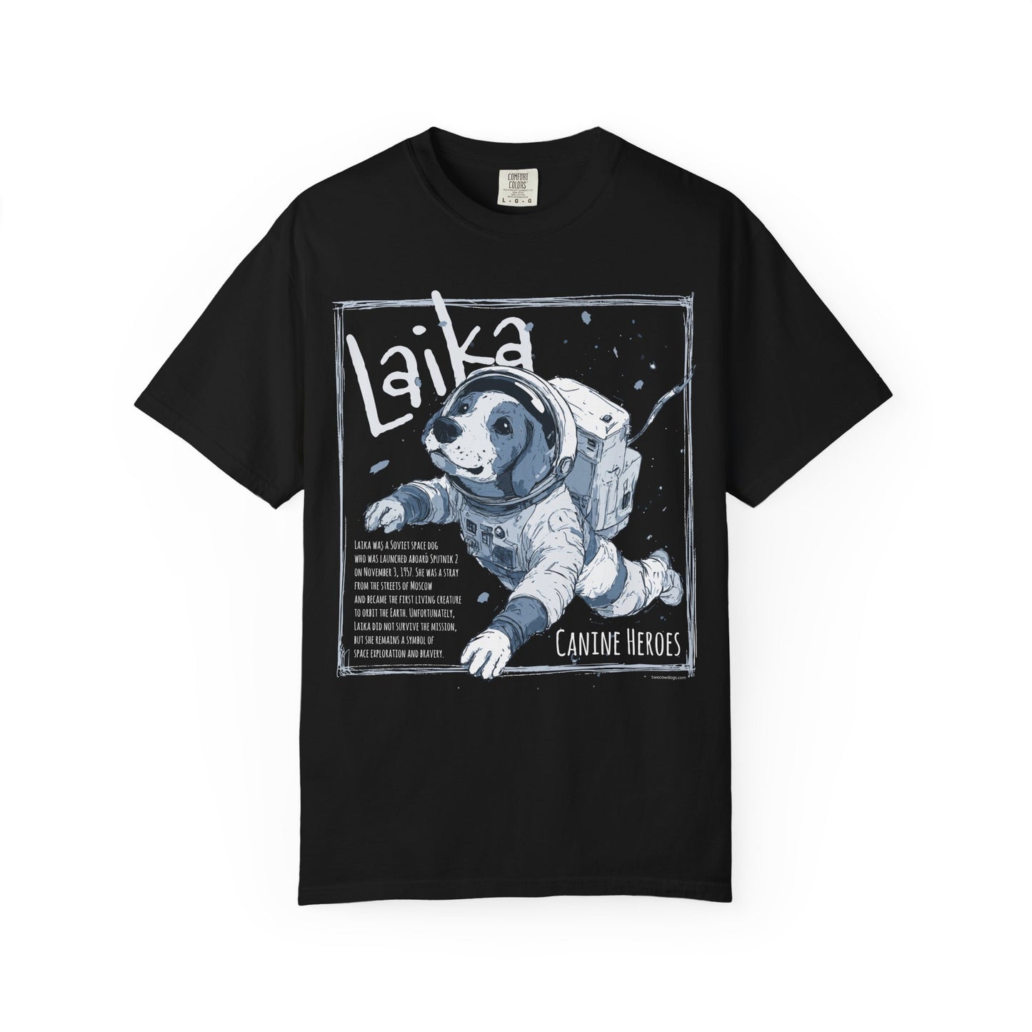 Space Cowdog T-shirt - Laika
